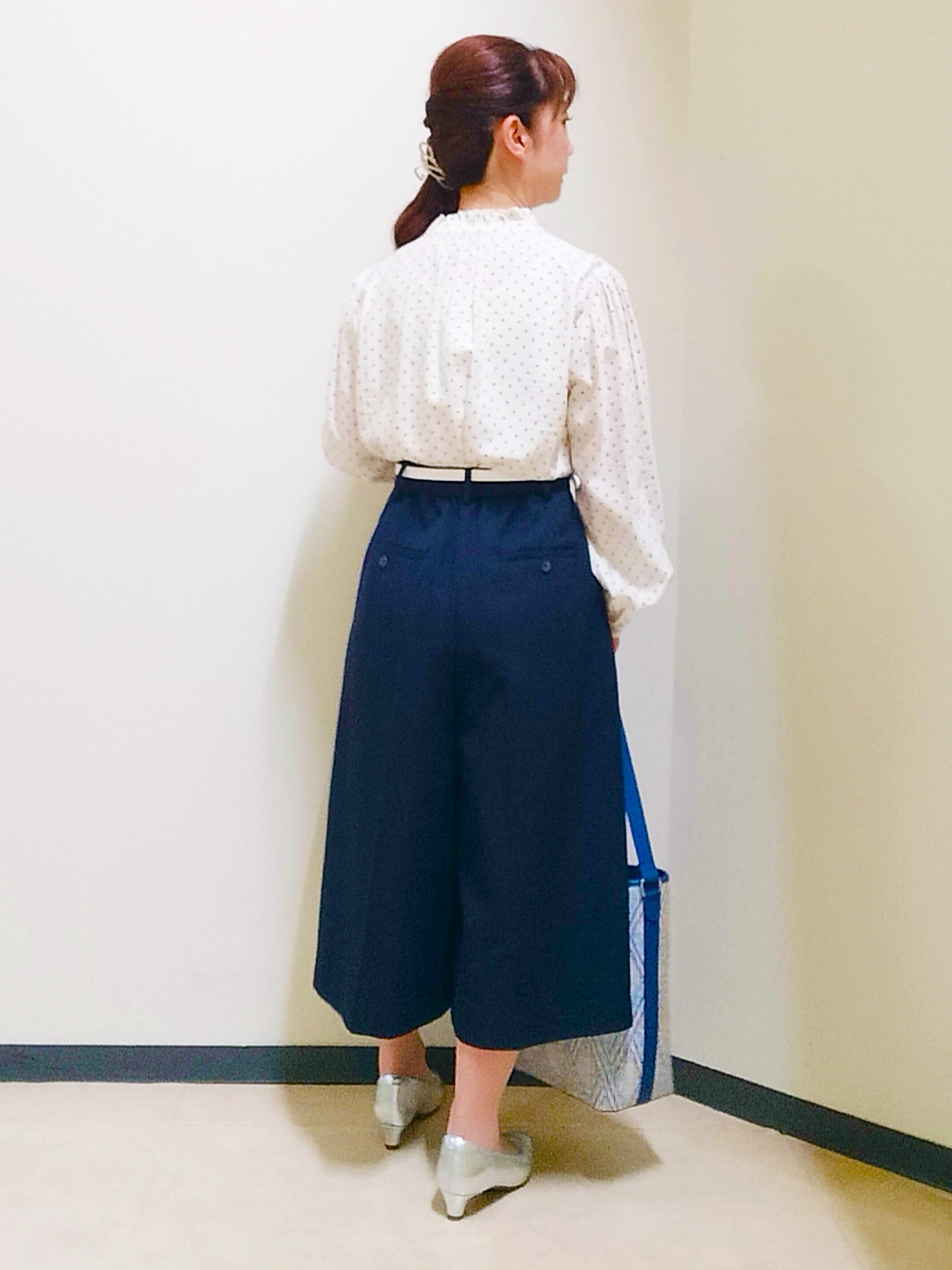 花さんの「Reflect｜リネンライクシャツブルゾン」を使ったコーディネート