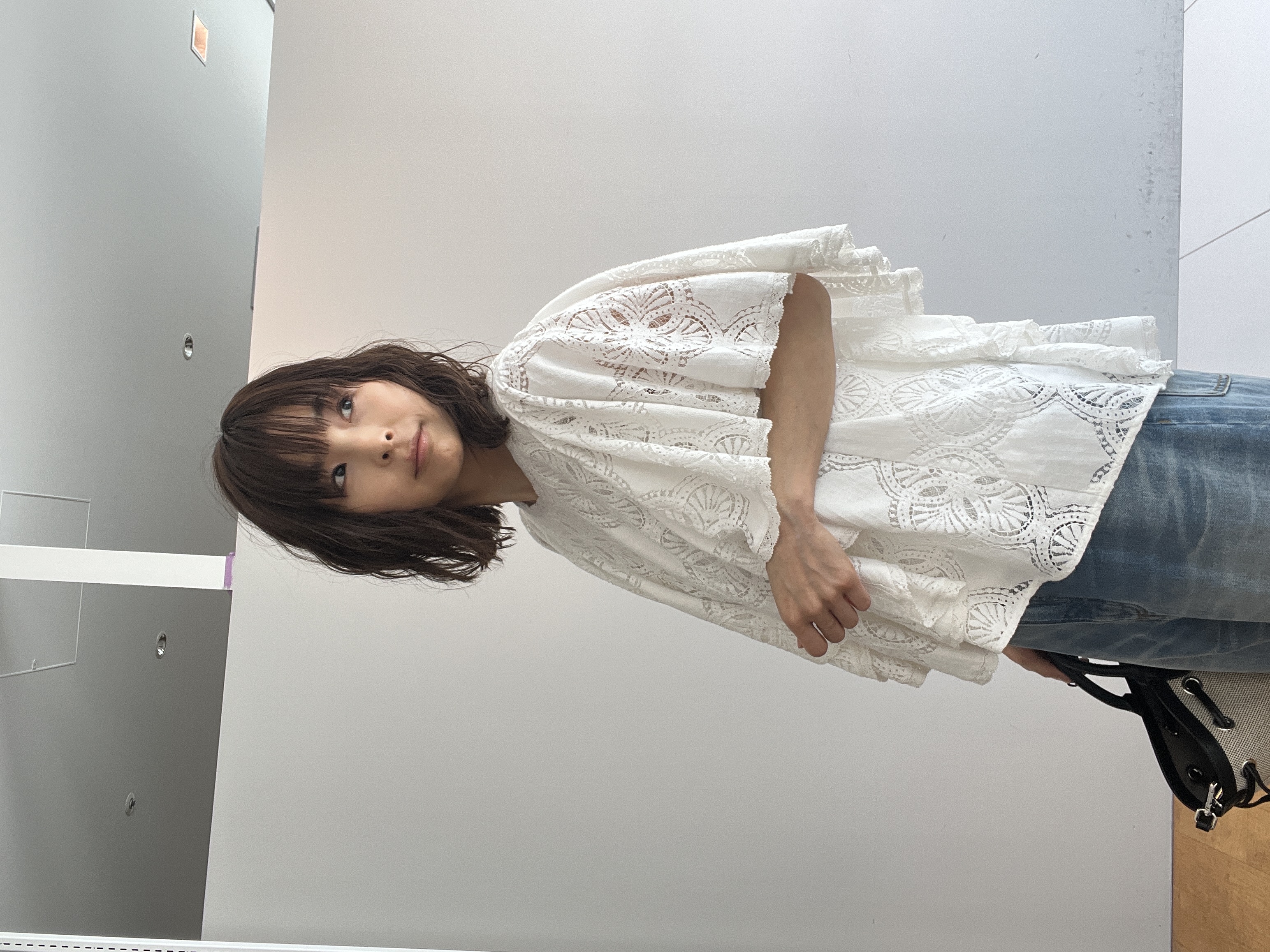 misaさんの「DRESSTERIOR｜ラッセルレース ブラウス」を使ったコーディネート