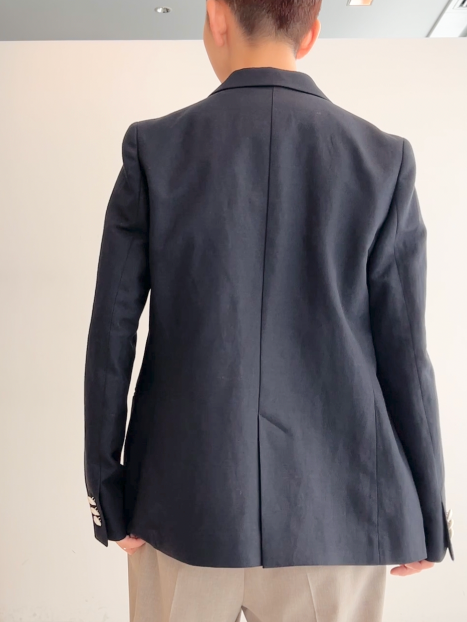 OCHIAIさんの「DRESSTERIOR｜【セットアップ可】リネンブレンドダブルブレストジャケット」を使ったコーディネート