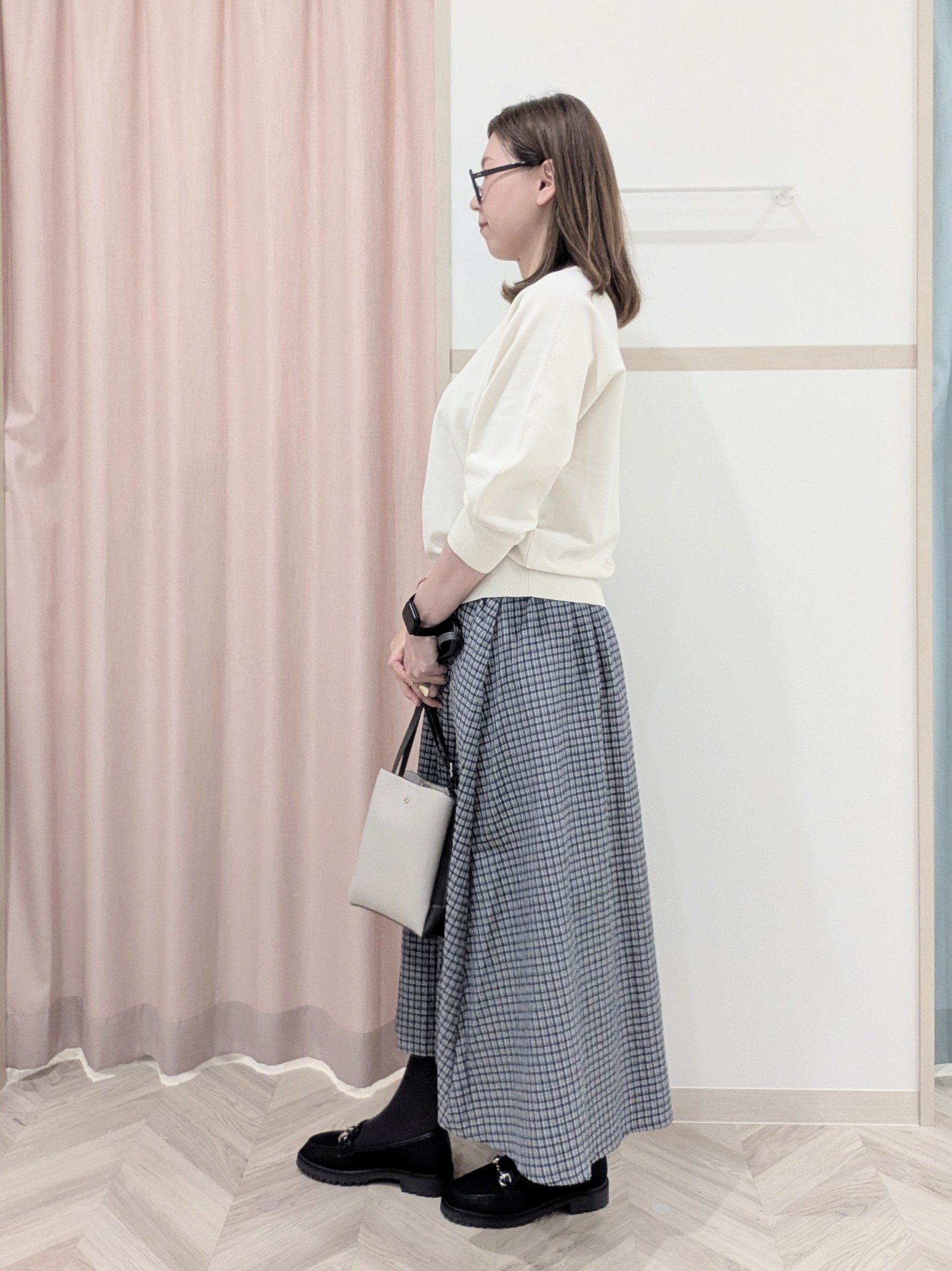 miyuさんの「SHOO･LA･RUE｜【S-LL】スタイルアップを叶える　大人のドロストブルゾン」を使ったコーディネート