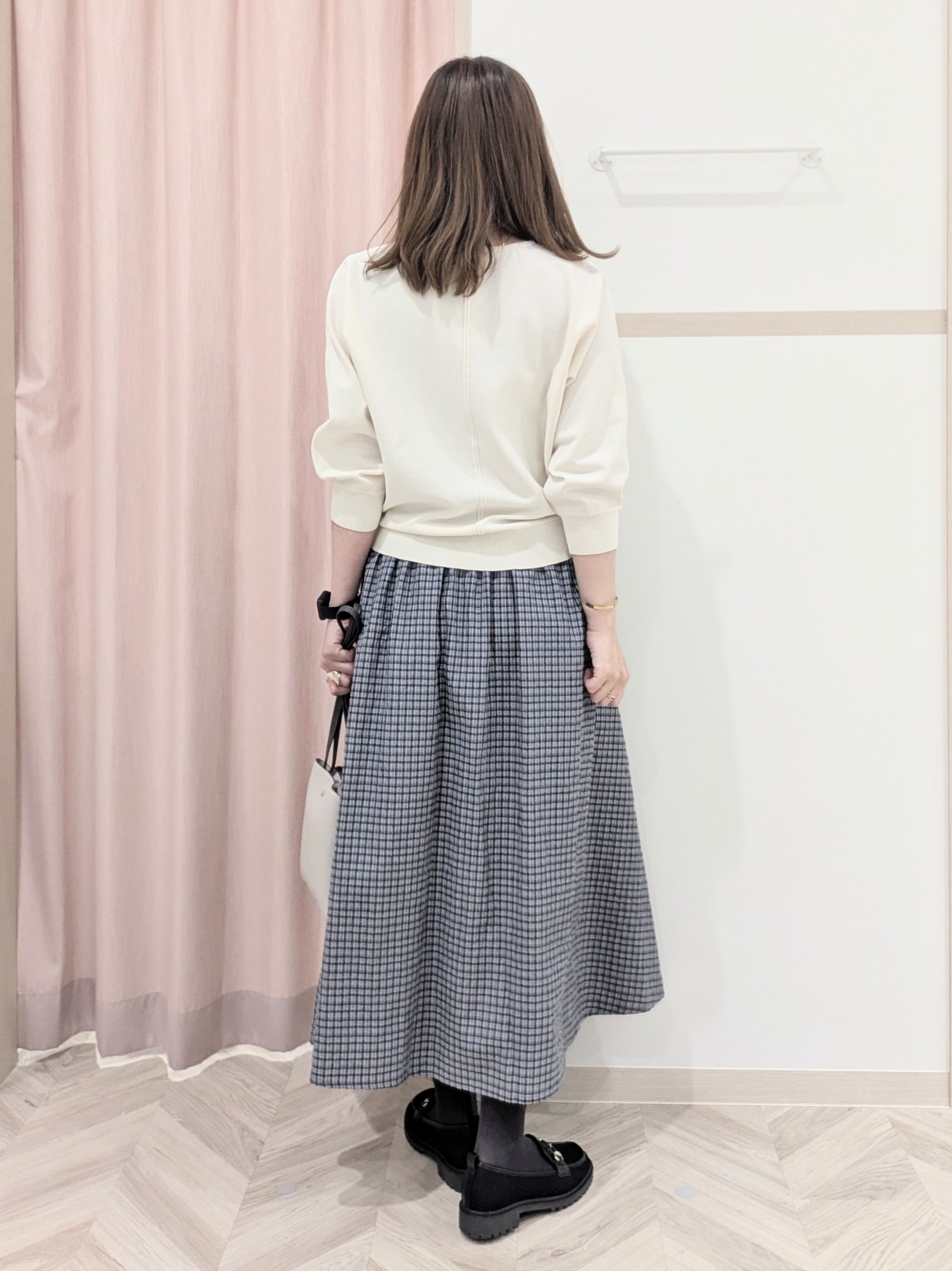 miyuさんの「SHOO･LA･RUE｜【S-LL】スタイルアップを叶える　大人のドロストブルゾン」を使ったコーディネート