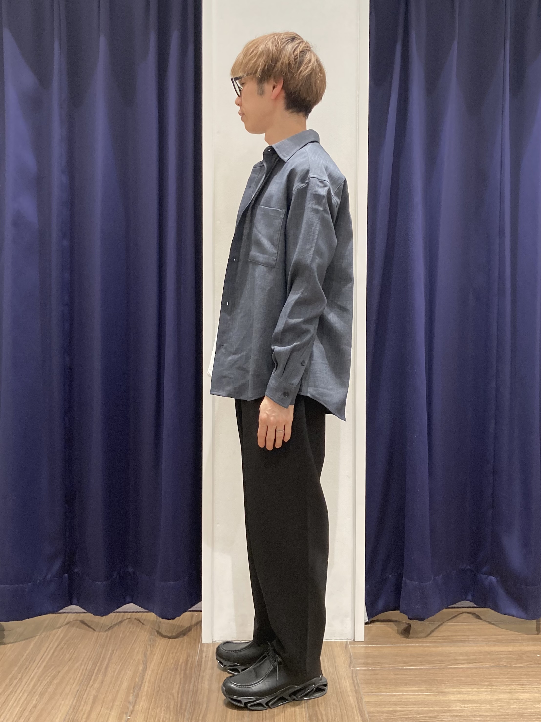 つーじーさんの「THE SHOP TK｜【LINO FINE】リネンライク 長袖シャツ UVカット/イージーケア/吸水速乾/洗濯機OK」を使ったコーディネート