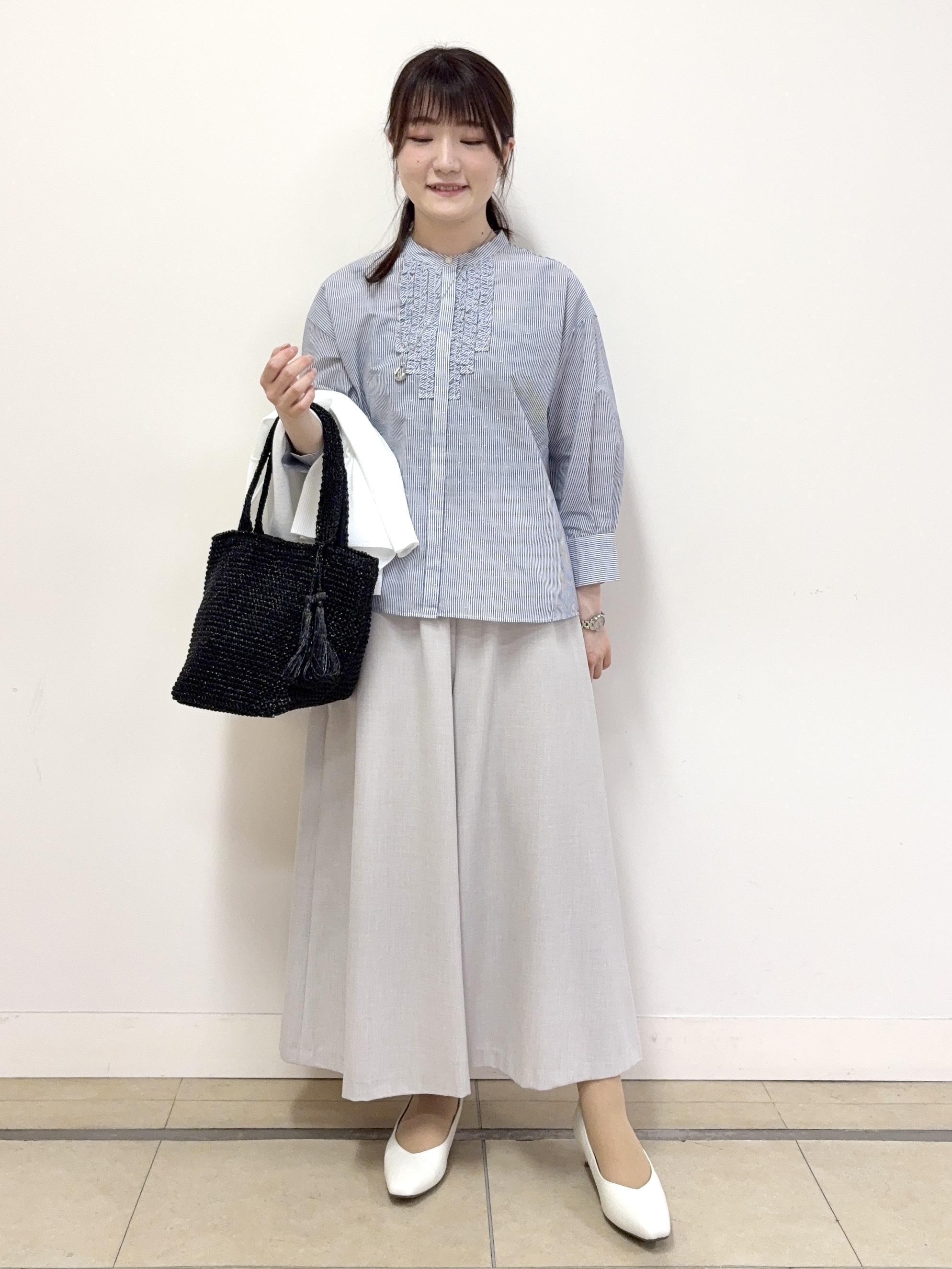 mikiさんの「Reflect｜【冷房対策に◎】すっきり見え着流しカーディガン」を使ったコーディネート