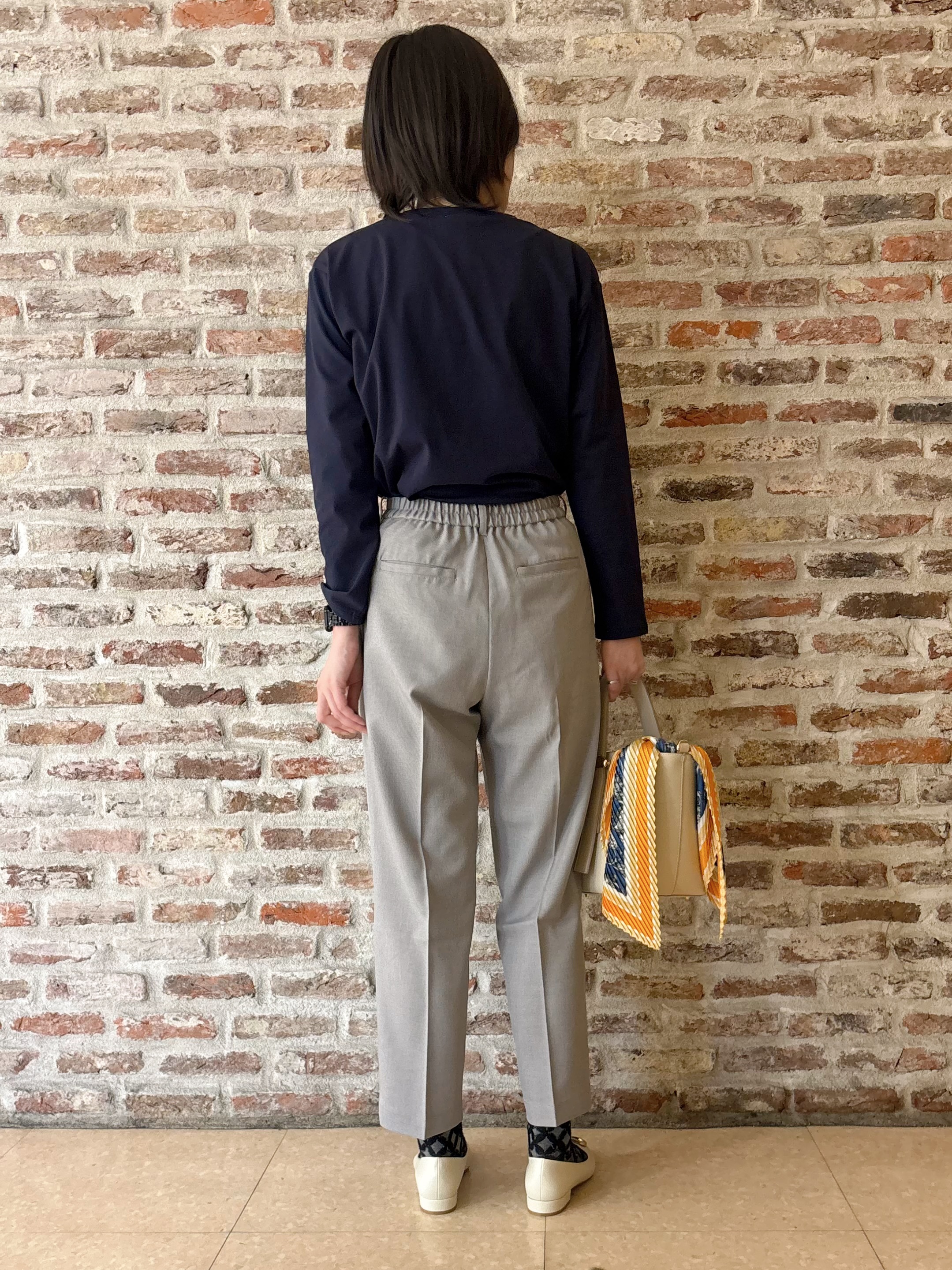 しばさんの「THE SHOP TK｜ショート丈シャツブルゾン」を使ったコーディネート