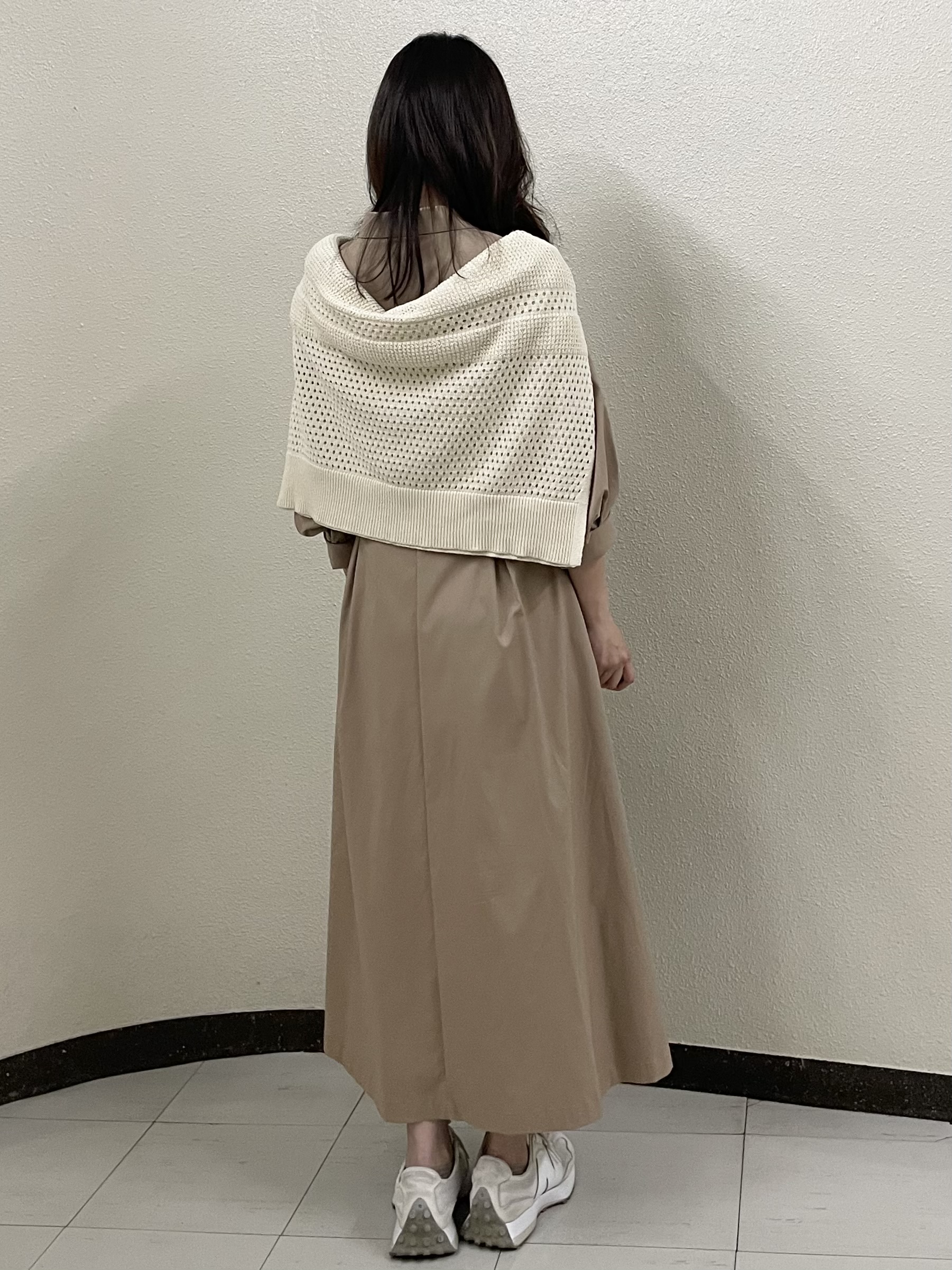 Ayaさんの「Reflect｜タイプライターシャツロングワンピース」を使ったコーディネート