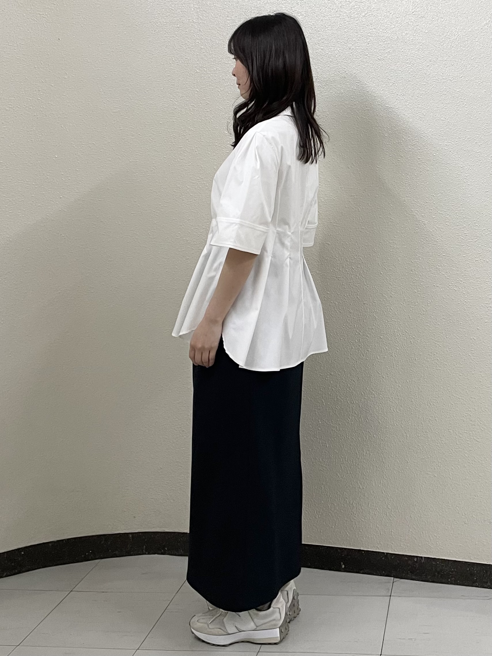 Ayaさんの「Reflect｜ボリュームスリーブシャツブラウス」を使ったコーディネート