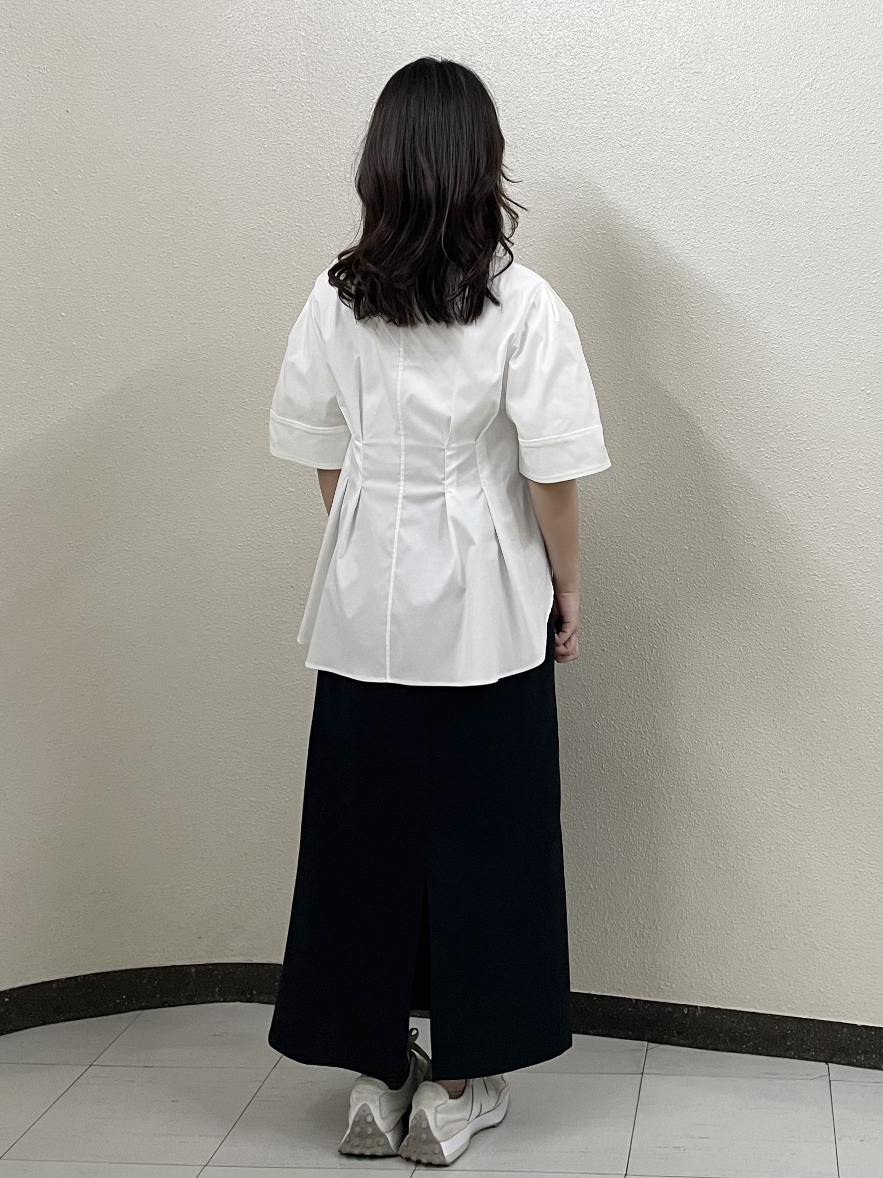 Ayaさんの「Reflect｜ボリュームスリーブシャツブラウス」を使ったコーディネート