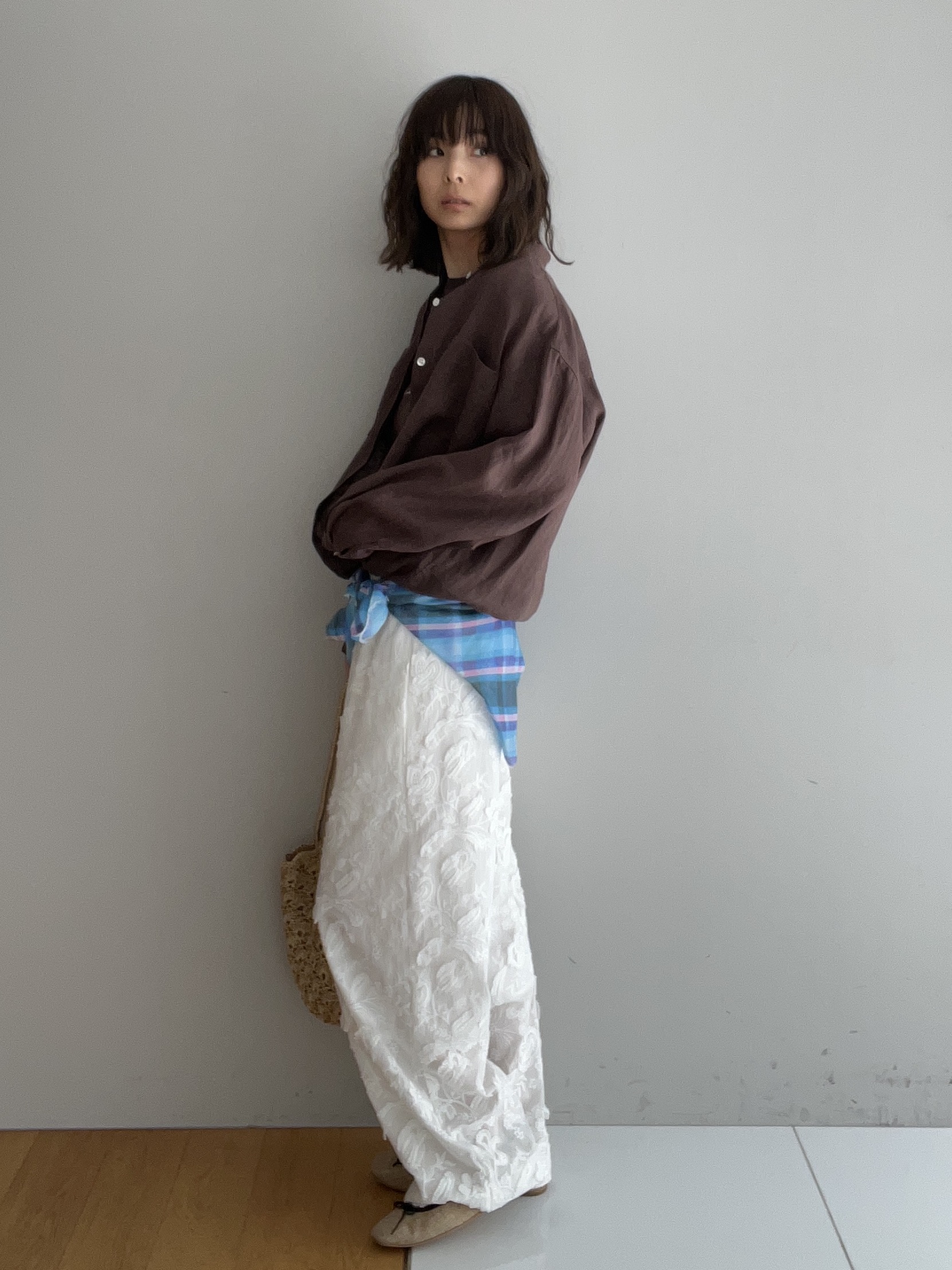 misaさんの「DRESSTERIOR｜パナマ風バレエシューズ」を使ったコーディネート