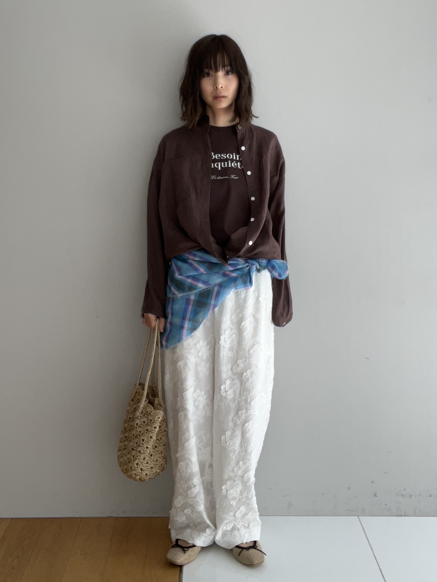 misaさんの「DRESSTERIOR｜パナマ風バレエシューズ」を使ったコーディネート