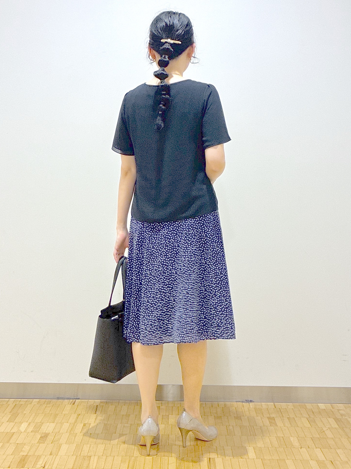  beni_gingerさんの「Reflect｜【UVカット／接触冷感】五分袖シフォンブラウス」を使ったコーディネート