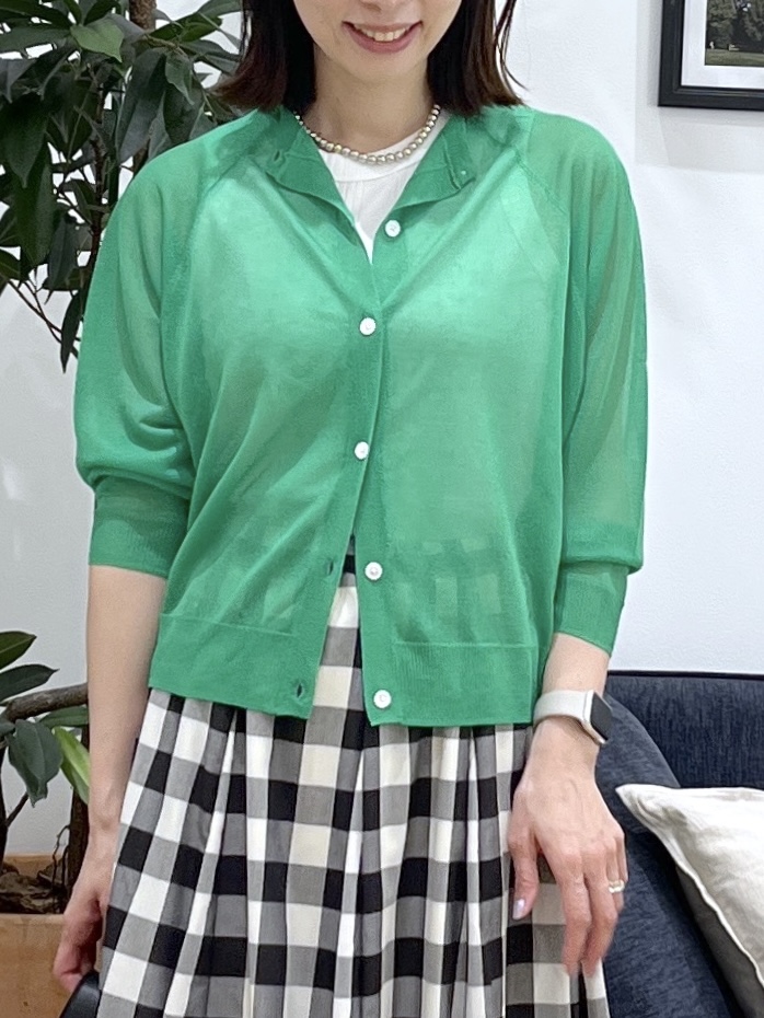 canaさんの「Dessin｜お守りカーディガン -ウォッシャブル-」を使ったコーディネート