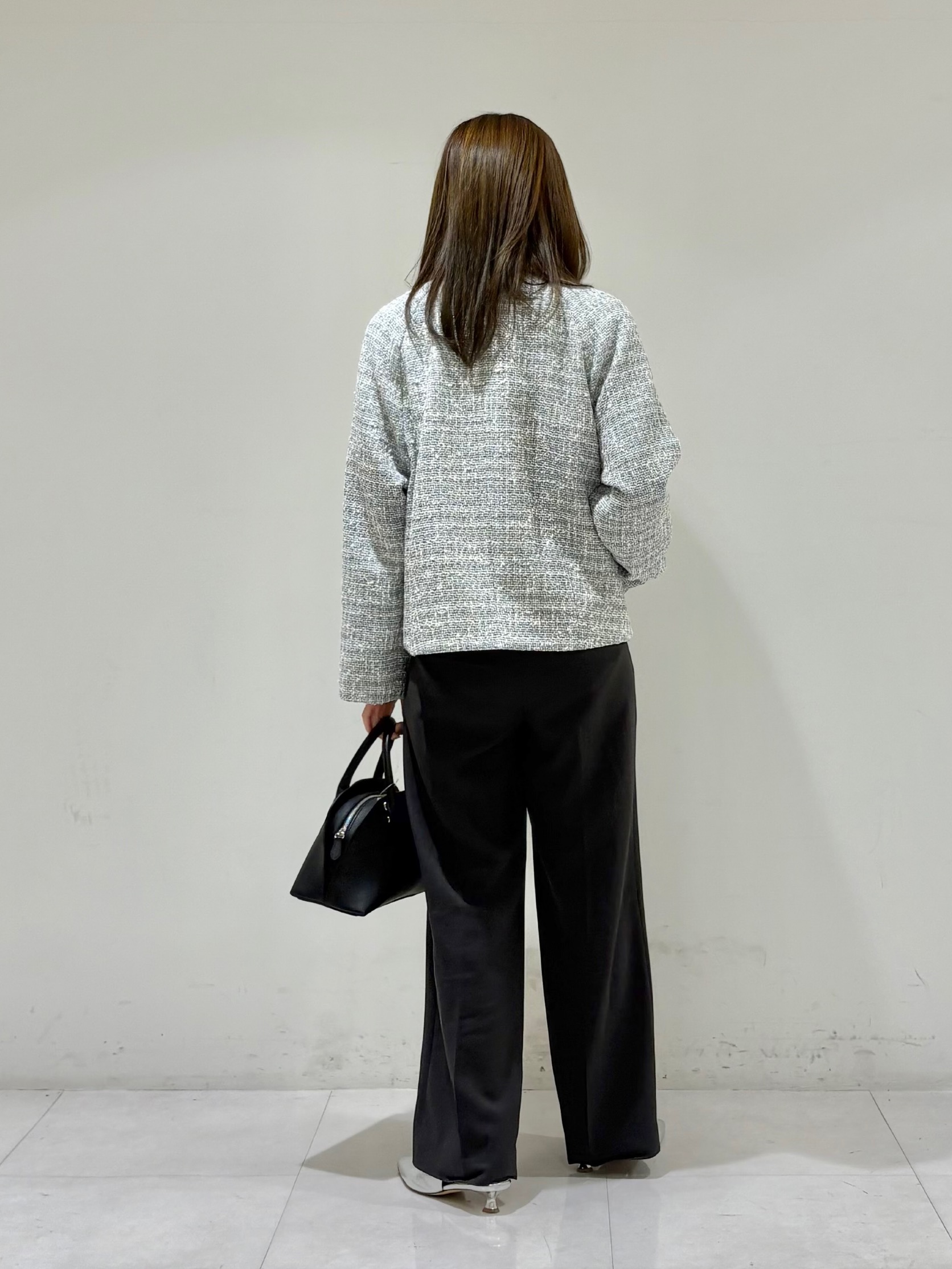 kyokaさんの「UNTITLED｜【きれいめカジュアル】ツイードジップジャケット」を使ったコーディネート