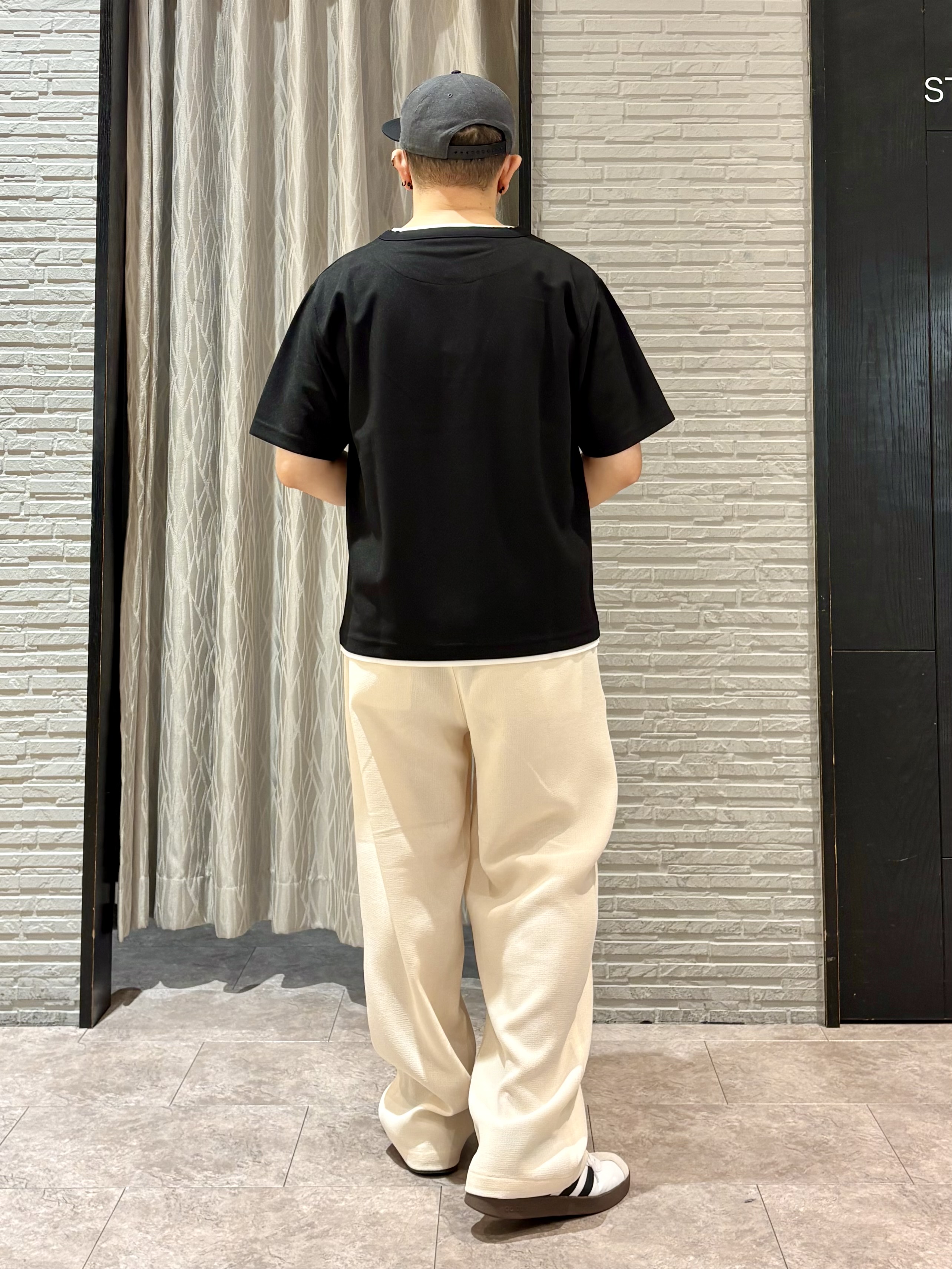 Pーyamaさんの「THE SHOP TK｜パナマメッシュ シャツブルゾン 洗濯機OK／セットアップ可」を使ったコーディネート