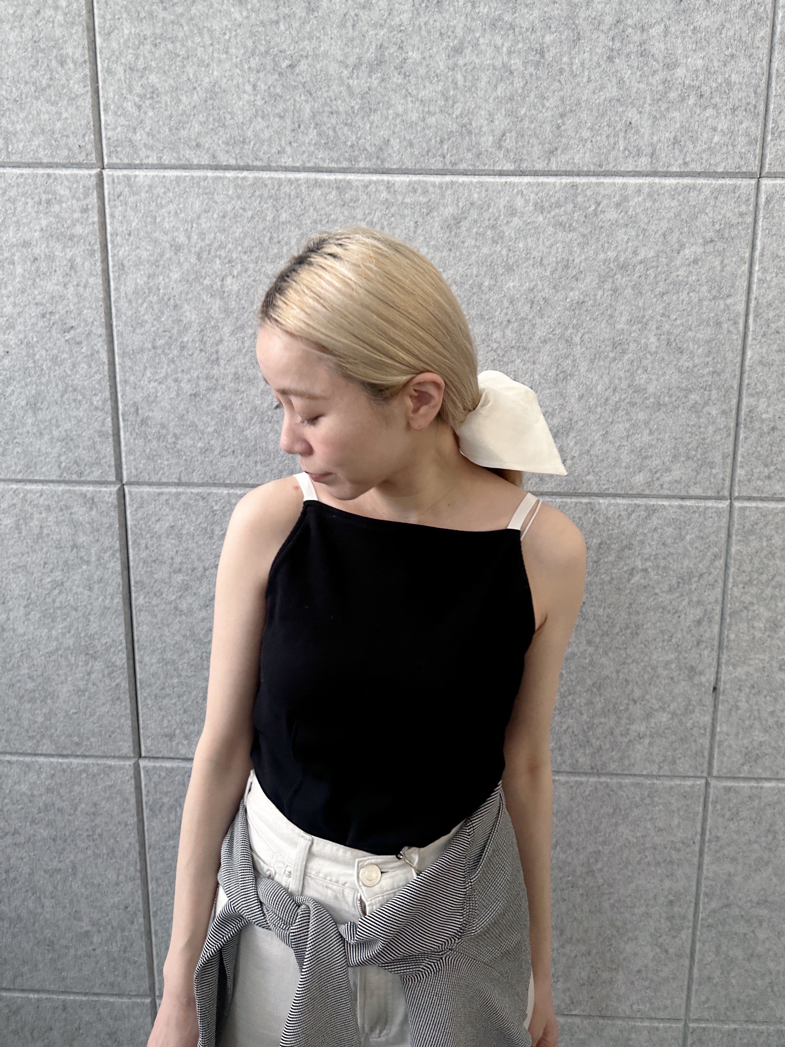 Buyer sakkoさんの「CODE A｜edge line camisole」を使ったコーディネート