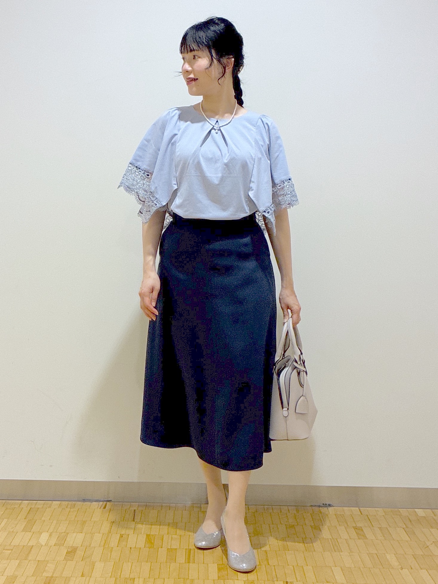  beni_gingerさんの「Reflect｜【冷房対策に◎】すっきり見え着流しカーディガン」を使ったコーディネート