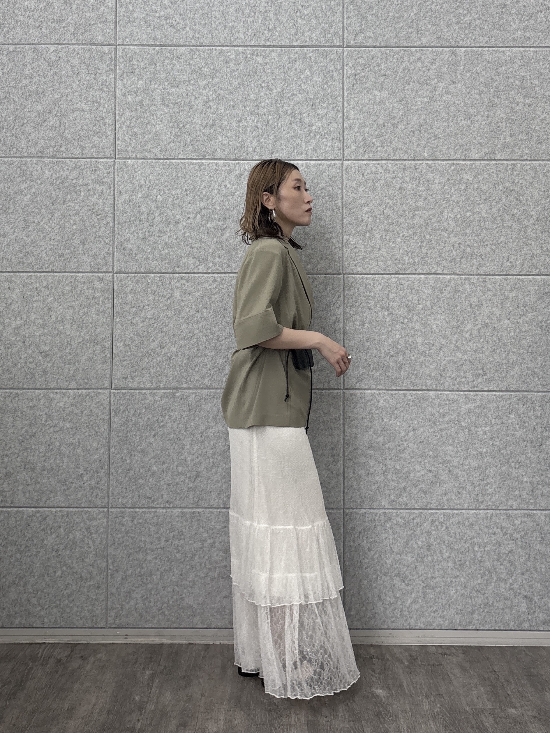 kotakiさんの「INDIVI｜Comfy SET UP｜ハーフスリーブジャケット【セットアップ対応／通勤／接触冷感／UVカット】」を使ったコーディネート