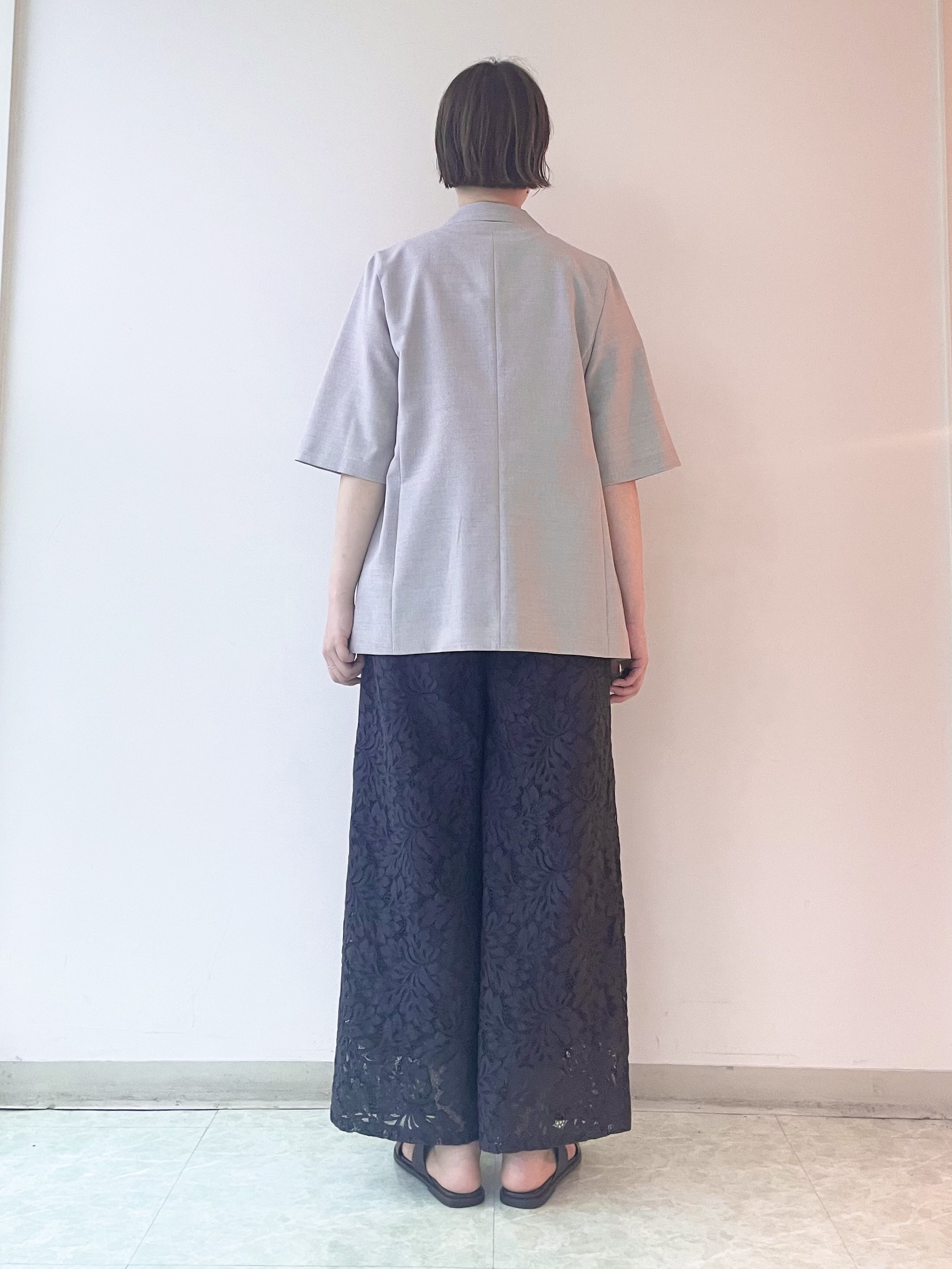 aliceさんの「UNTITLED｜【11色展開/体型カバー】前後2WAYフレンチスリーブニット」を使ったコーディネート