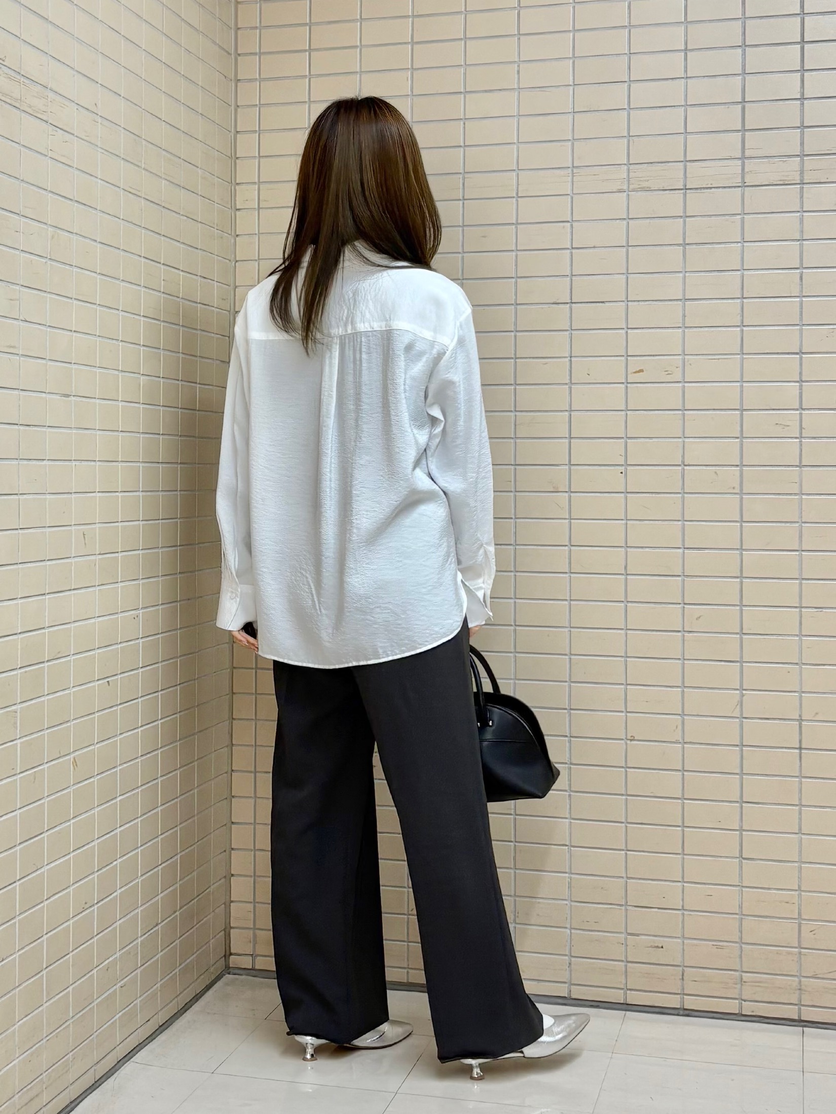 kyokaさんの「UNTITLED｜【洗える/接触冷感】リラックスボウタイブラウス」を使ったコーディネート