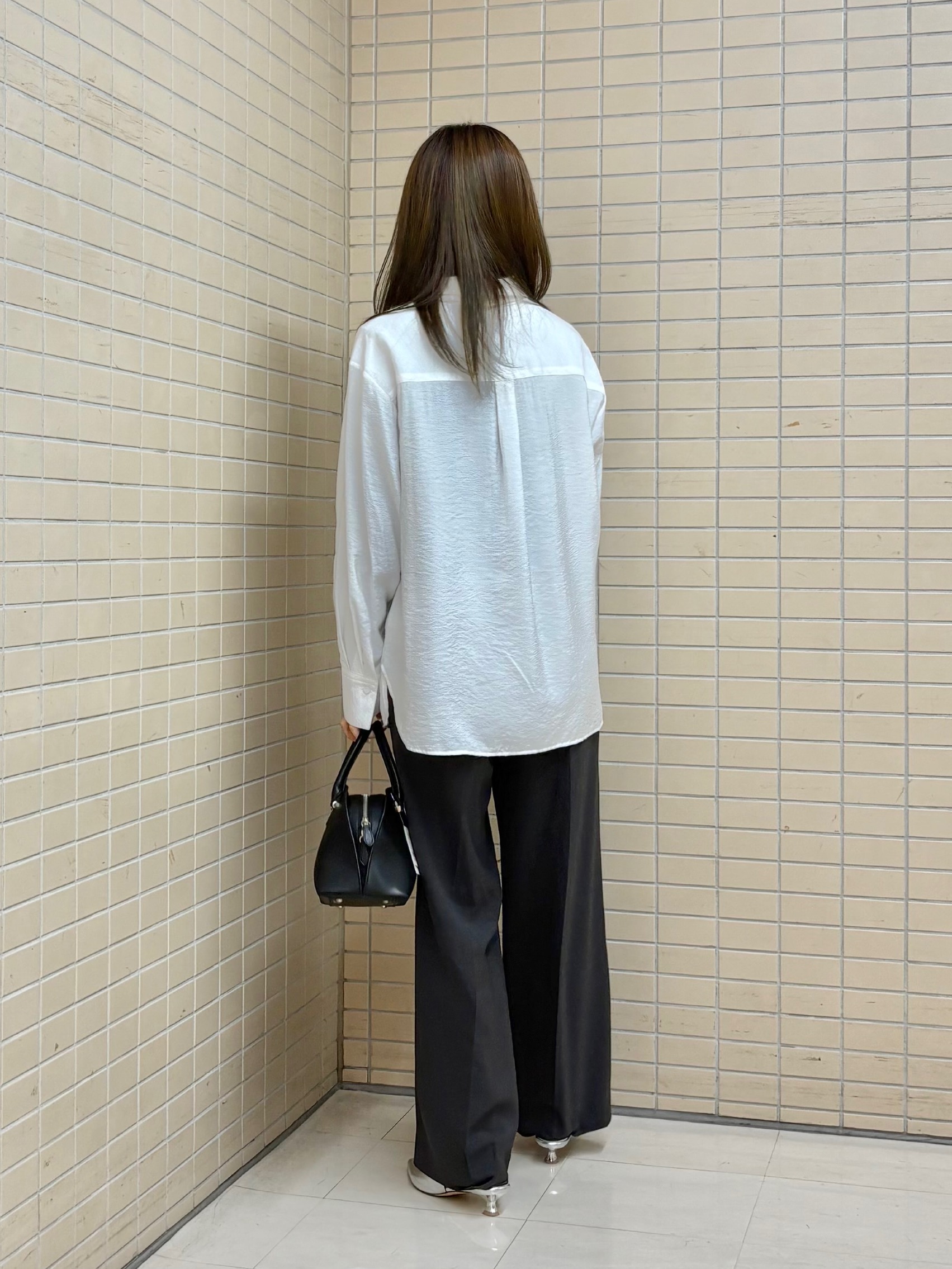 kyokaさんの「UNTITLED｜【洗える/接触冷感】リラックスボウタイブラウス」を使ったコーディネート