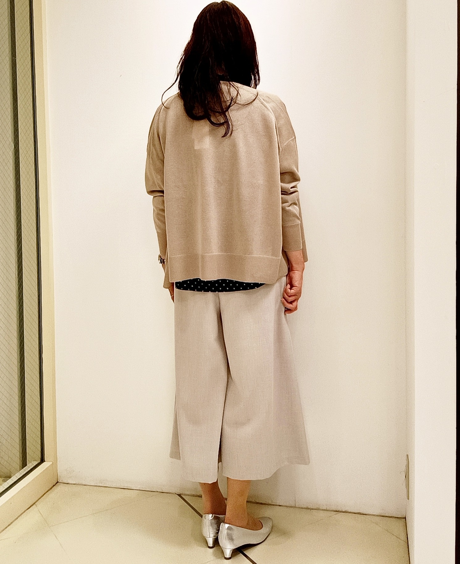 Mayさんの「Reflect｜【冷房対策に◎】すっきり見え着流しカーディガン」を使ったコーディネート