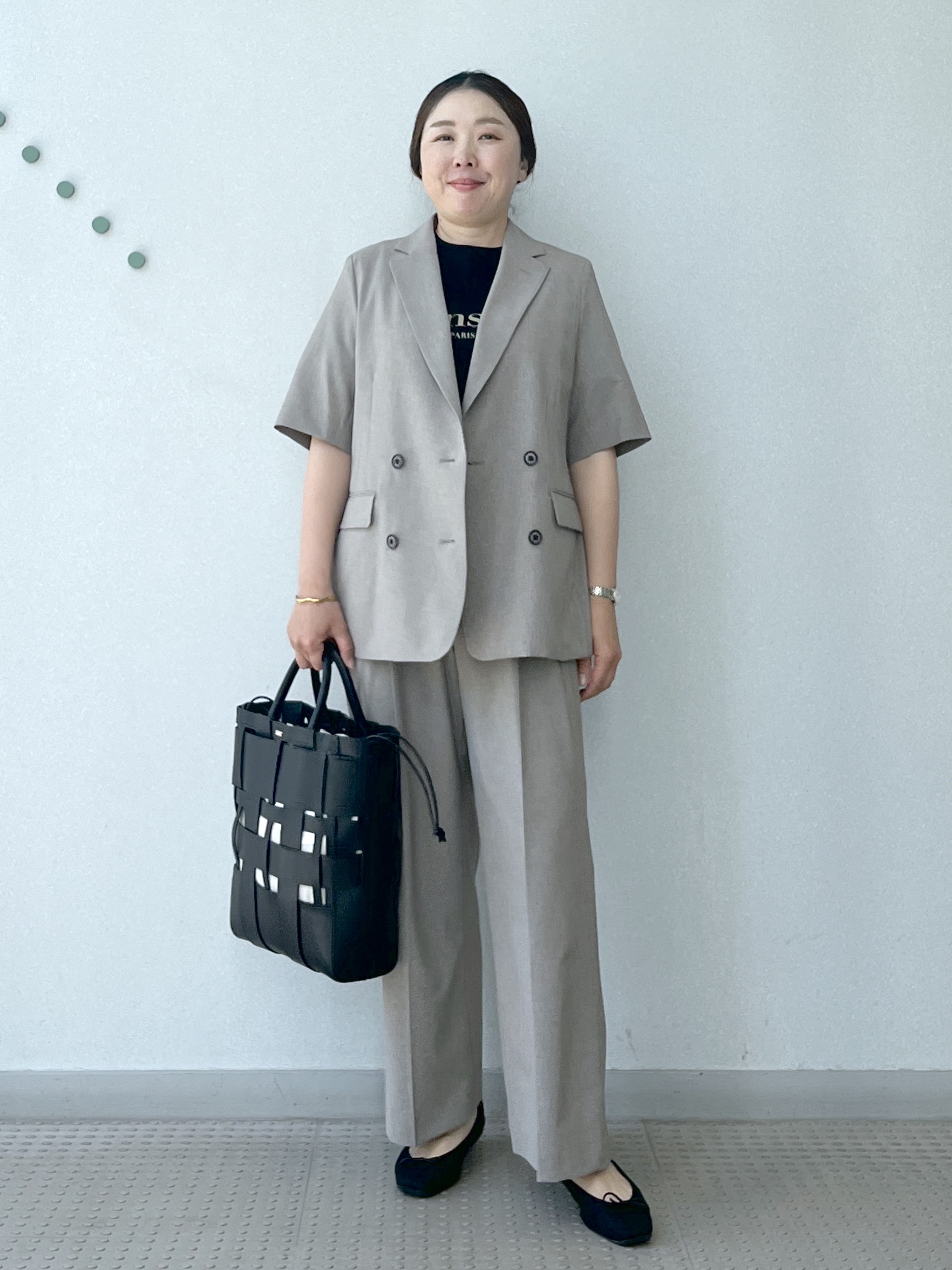 Soeさんの「DRESSTERIOR｜【otonaMUSE5月号掲載/セットアップ可】ウォッシャブルイージーサマージャケット」を使ったコーディネート