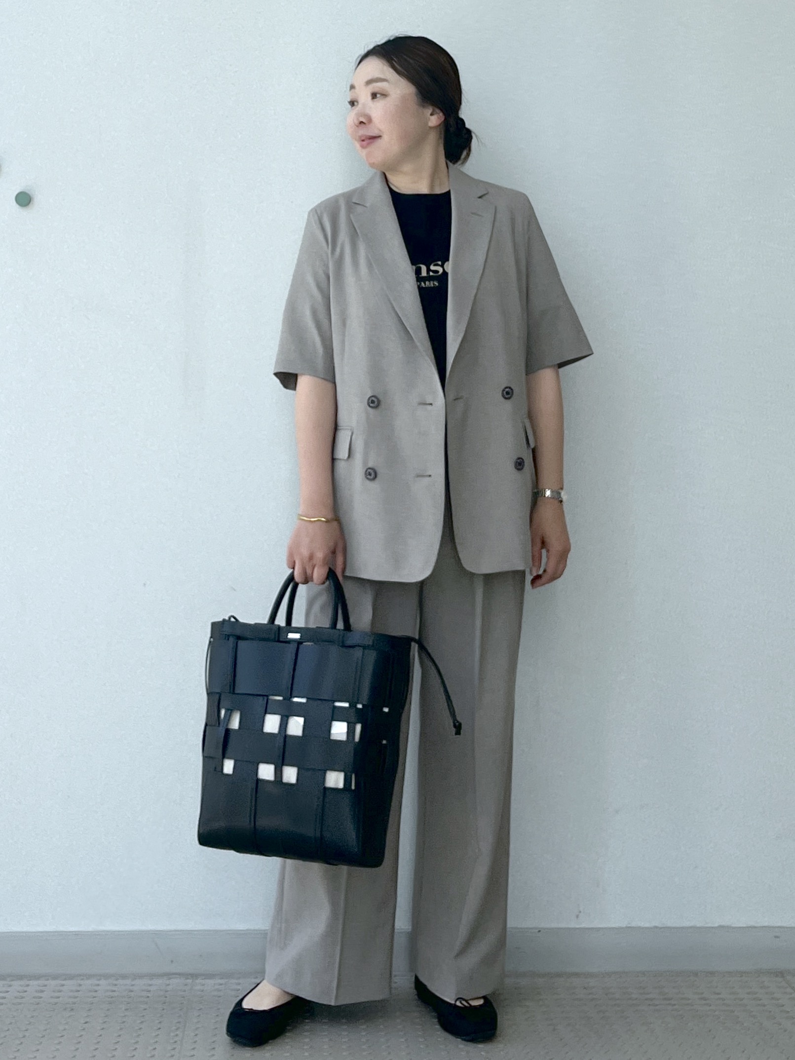 Soeさんの「DRESSTERIOR｜【otonaMUSE5月号掲載/セットアップ可】ウォッシャブルイージーサマージャケット」を使ったコーディネート