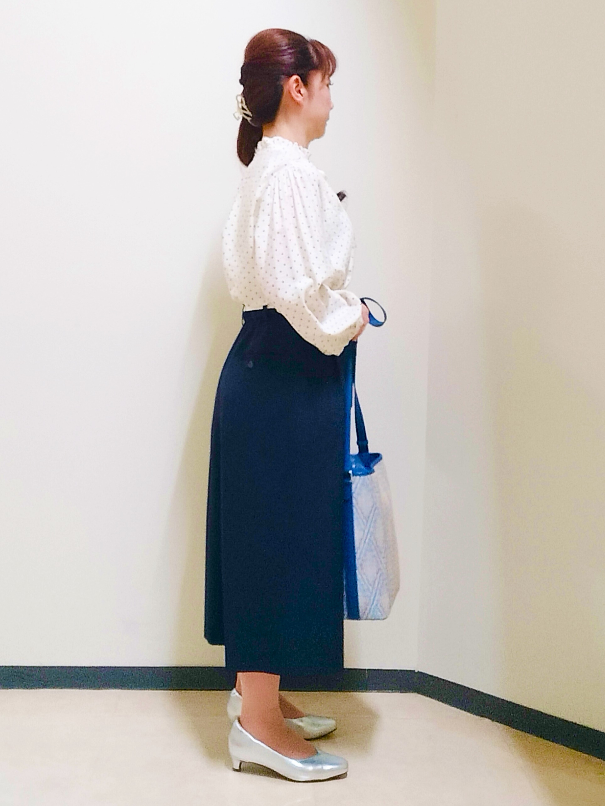 花さんの「Reflect｜リネンライクシャツブルゾン」を使ったコーディネート