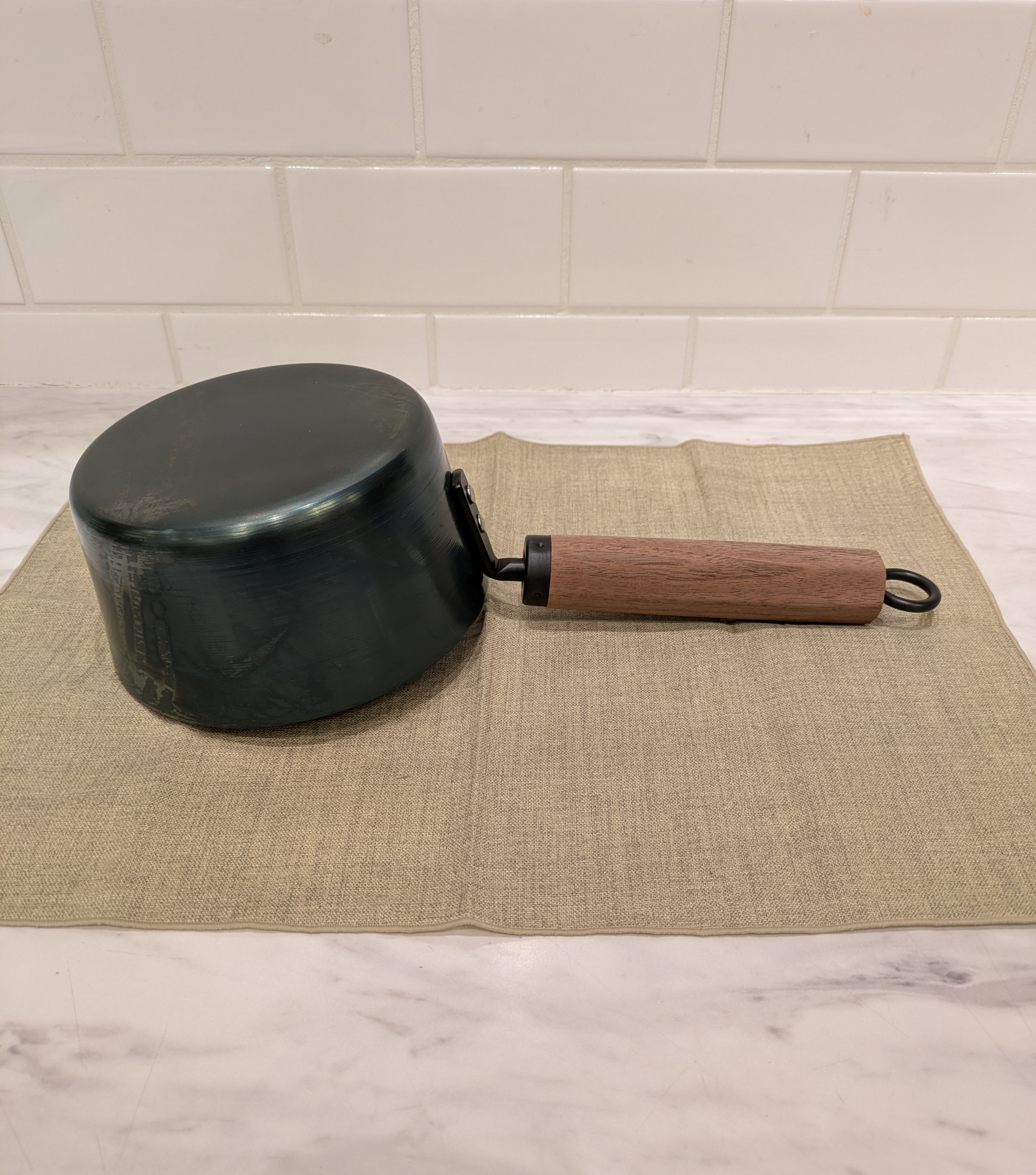 みみみさんの「212 KITCHEN STORE｜お味噌汁パン 16cm ウォルナット <藤田金属＞」を使ったコーディネート