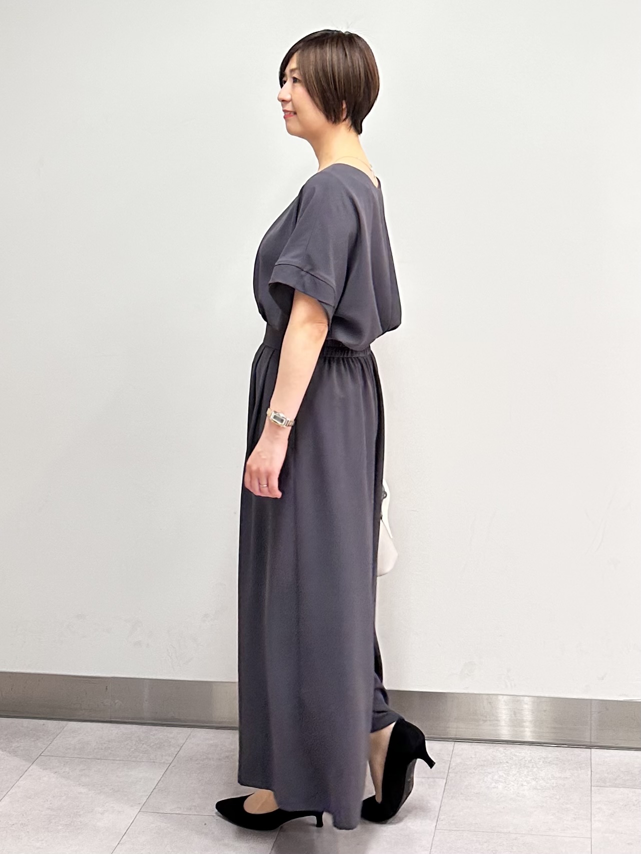 みなこさんの「UNTITLED｜【前後2WAY/はっ水/セットアップ可】リラクシーフレンチスリーブブラウス」を使ったコーディネート