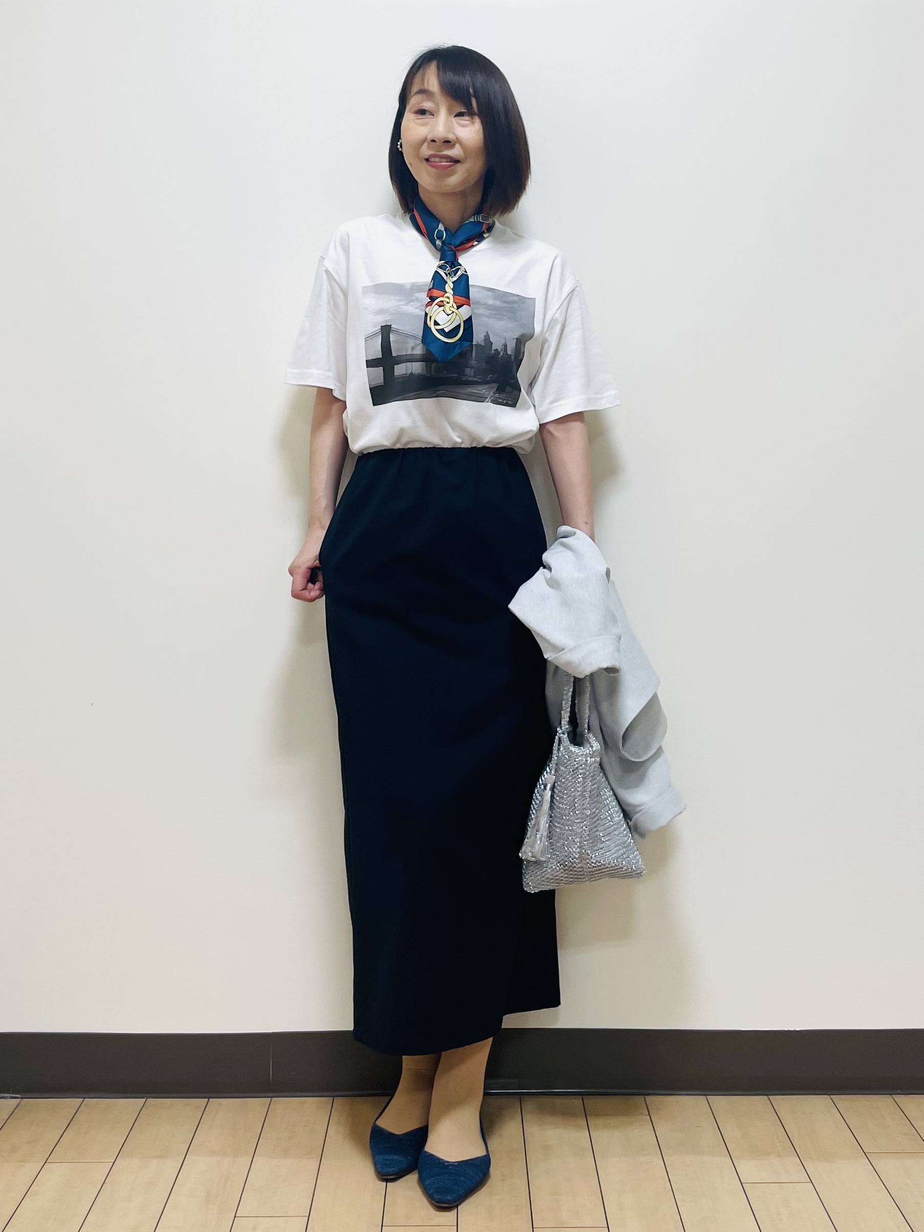 Riiさんの「Reflect｜【STAR＆STRIPE】フォトTシャツ」を使ったコーディネート