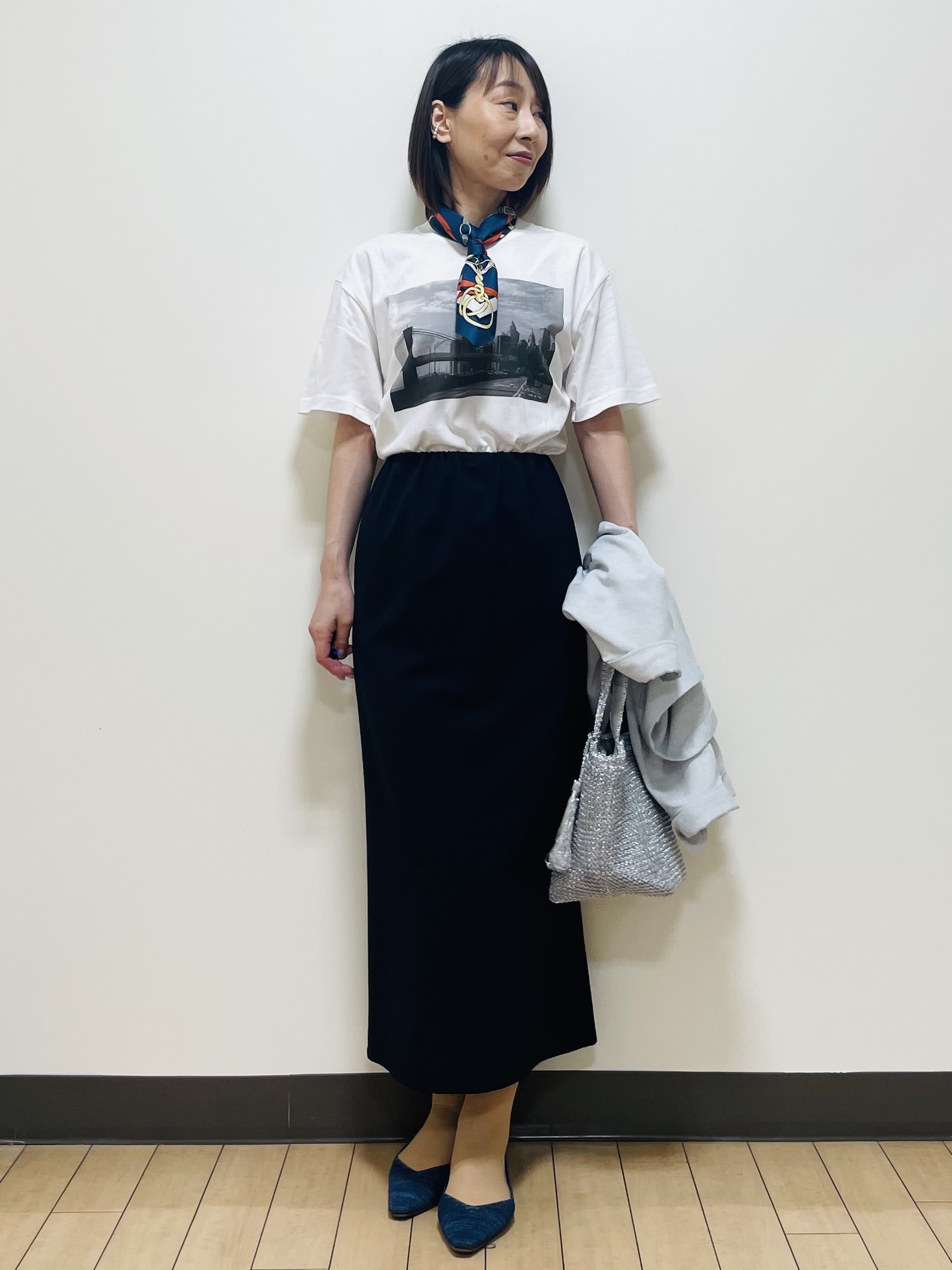 Riiさんの「Reflect｜【STAR＆STRIPE】フォトTシャツ」を使ったコーディネート