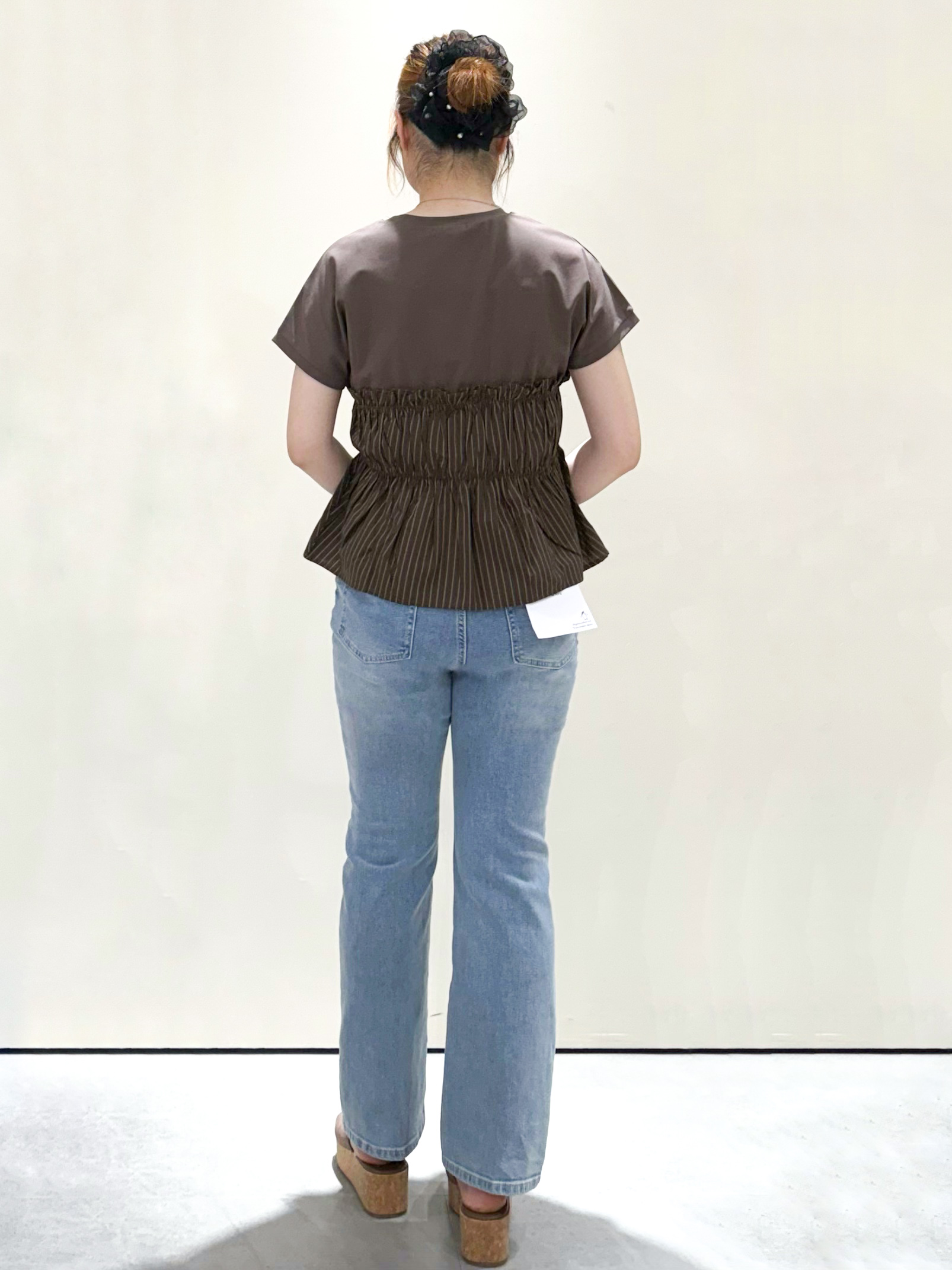 sayaさんの「OPAQUE.CLIP｜ビスチェドッキングTシャツ【洗濯機OK】」を使ったコーディネート