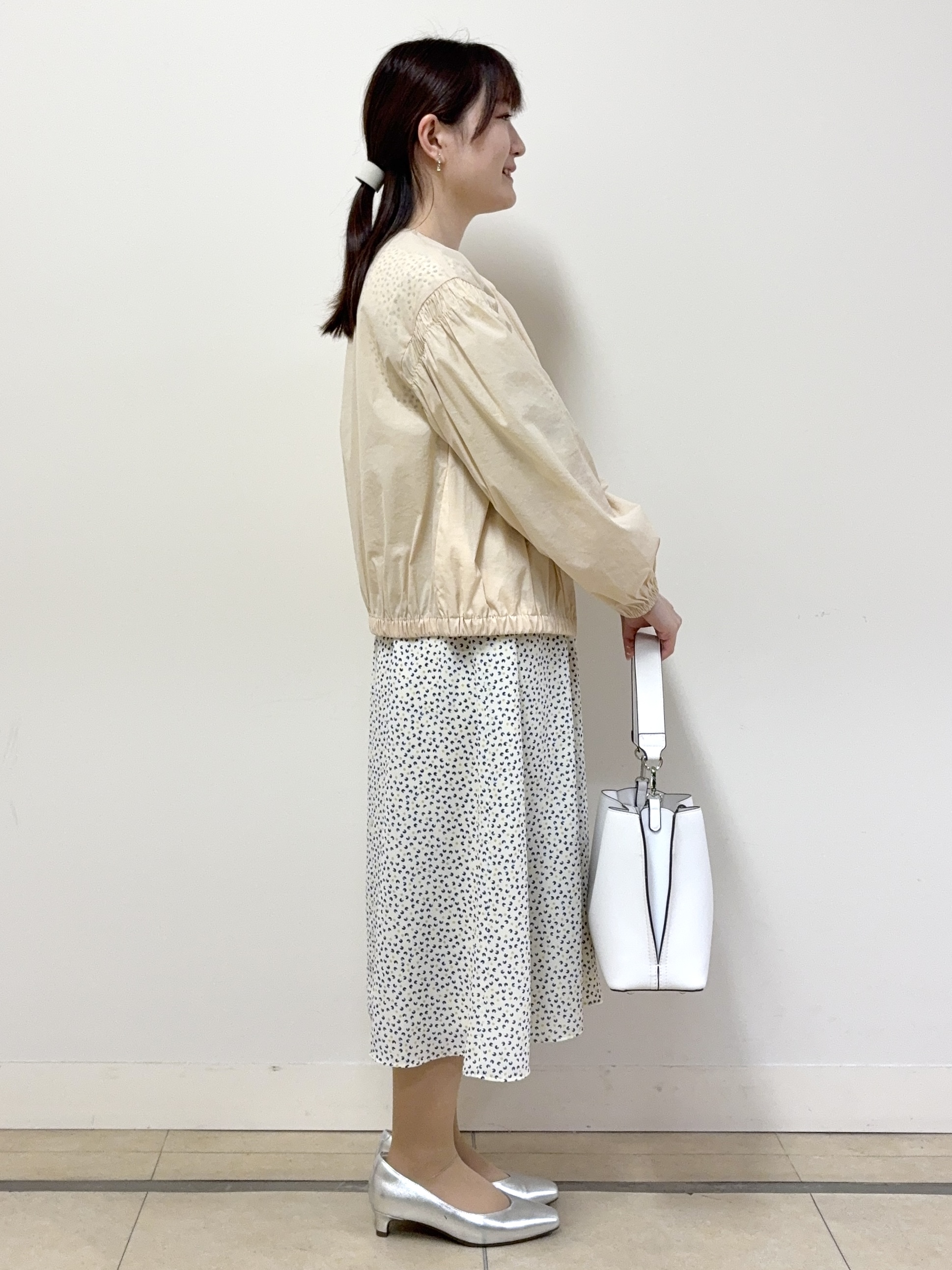mikiさんの「Reflect｜フロントファスナーシアーブルゾン」を使ったコーディネート