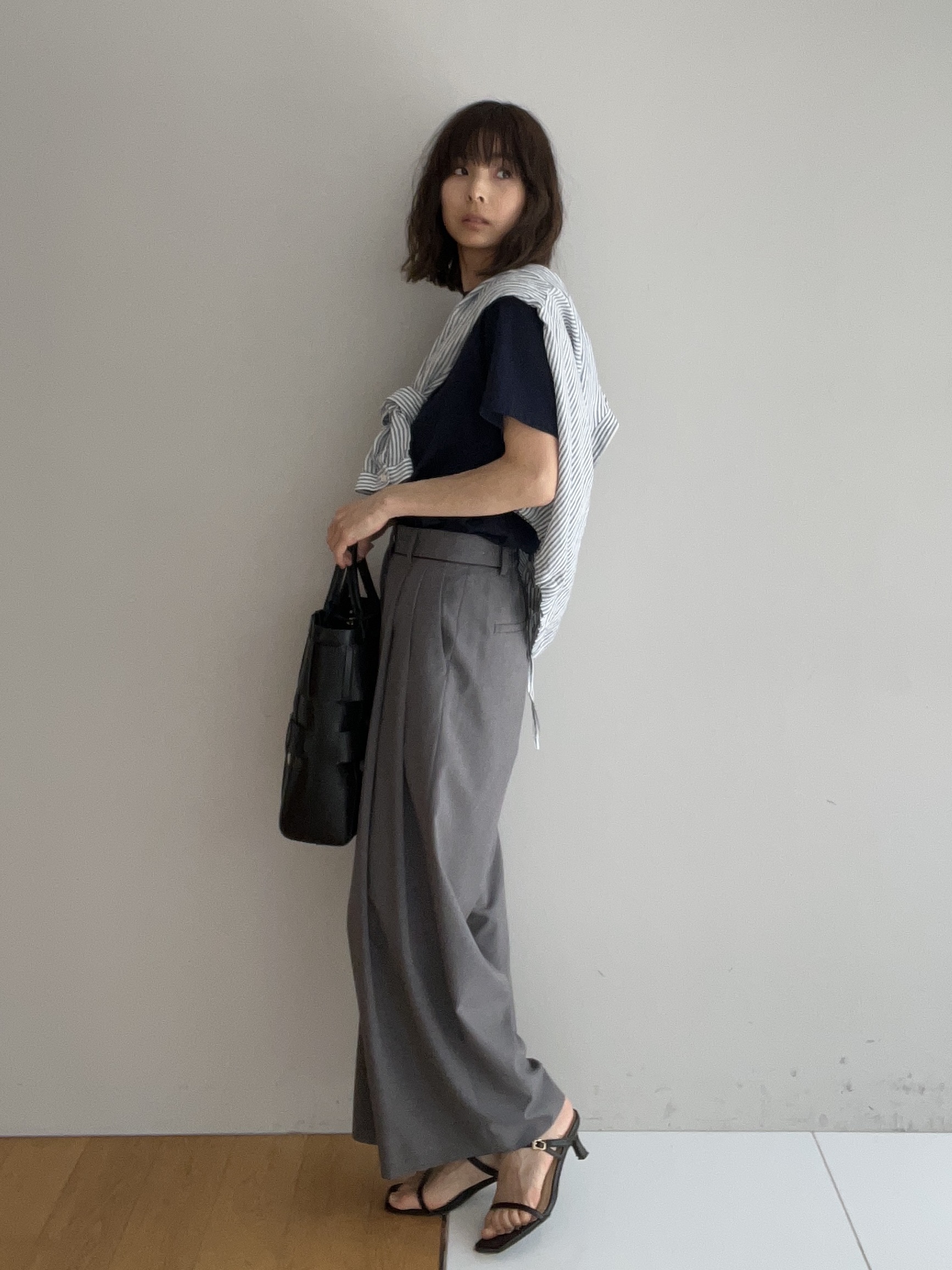 misaさんの「DRESSTERIOR｜ル ミラクルロゴT」を使ったコーディネート