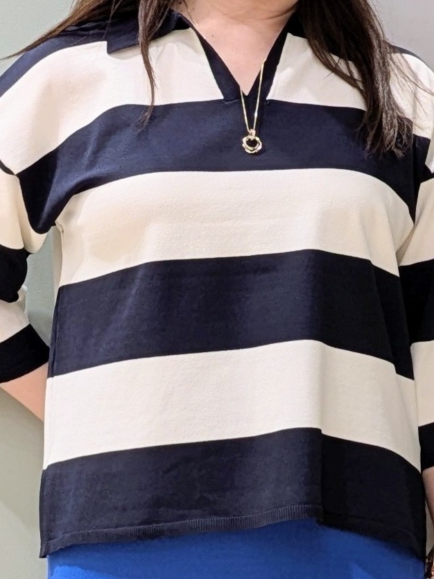 チグ♪さんの「grove｜【ひんやり＆UVカット】ラガークロップドプルオーバー」を使ったコーディネート