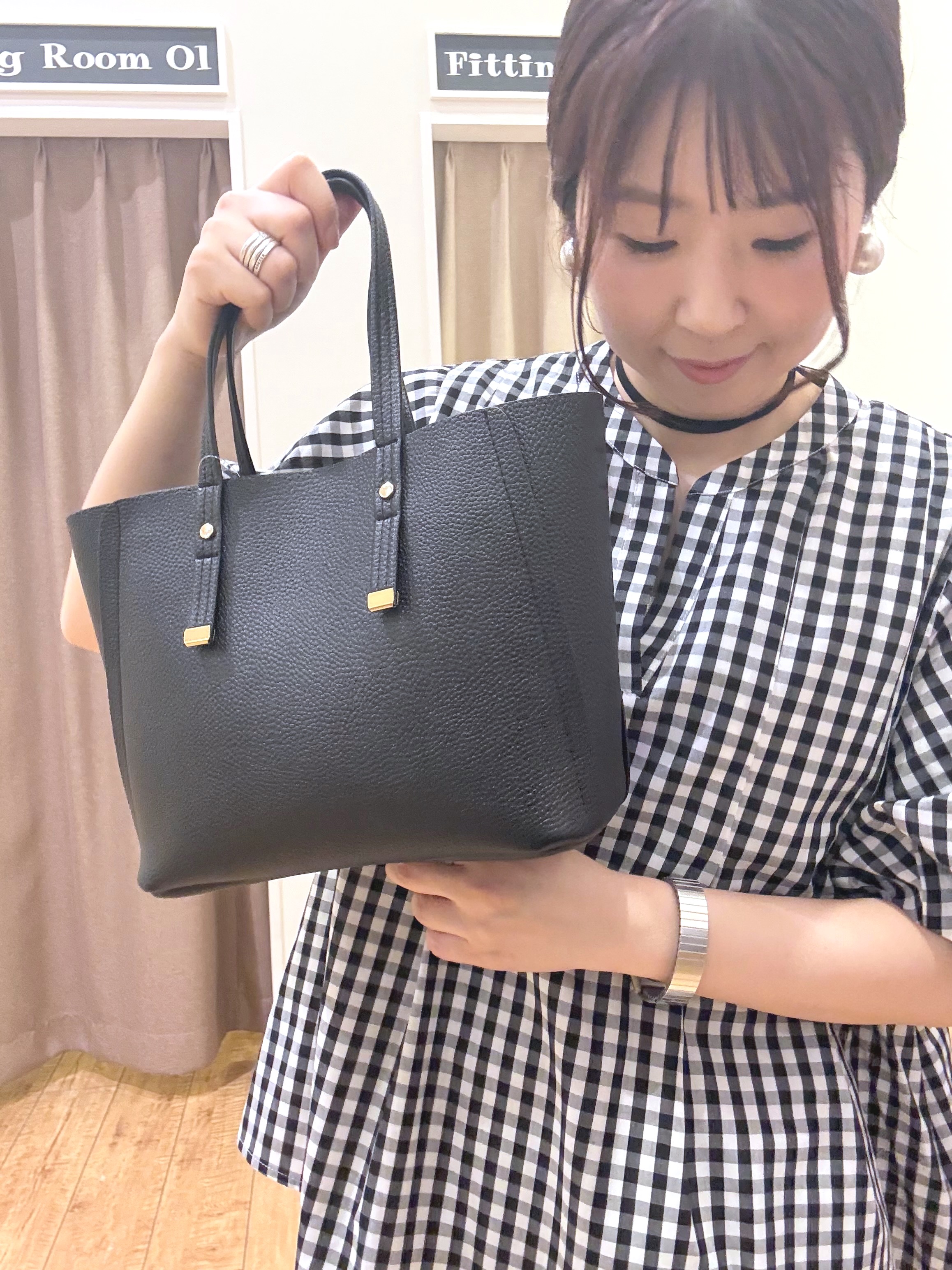 TAKIさんの「SHOO･LA･RUE｜【高レビュー/洗濯後しわになりにくい/インせず着られる】自然に体型カバー 麻調ペプラムブラウス」を使ったコーディネート