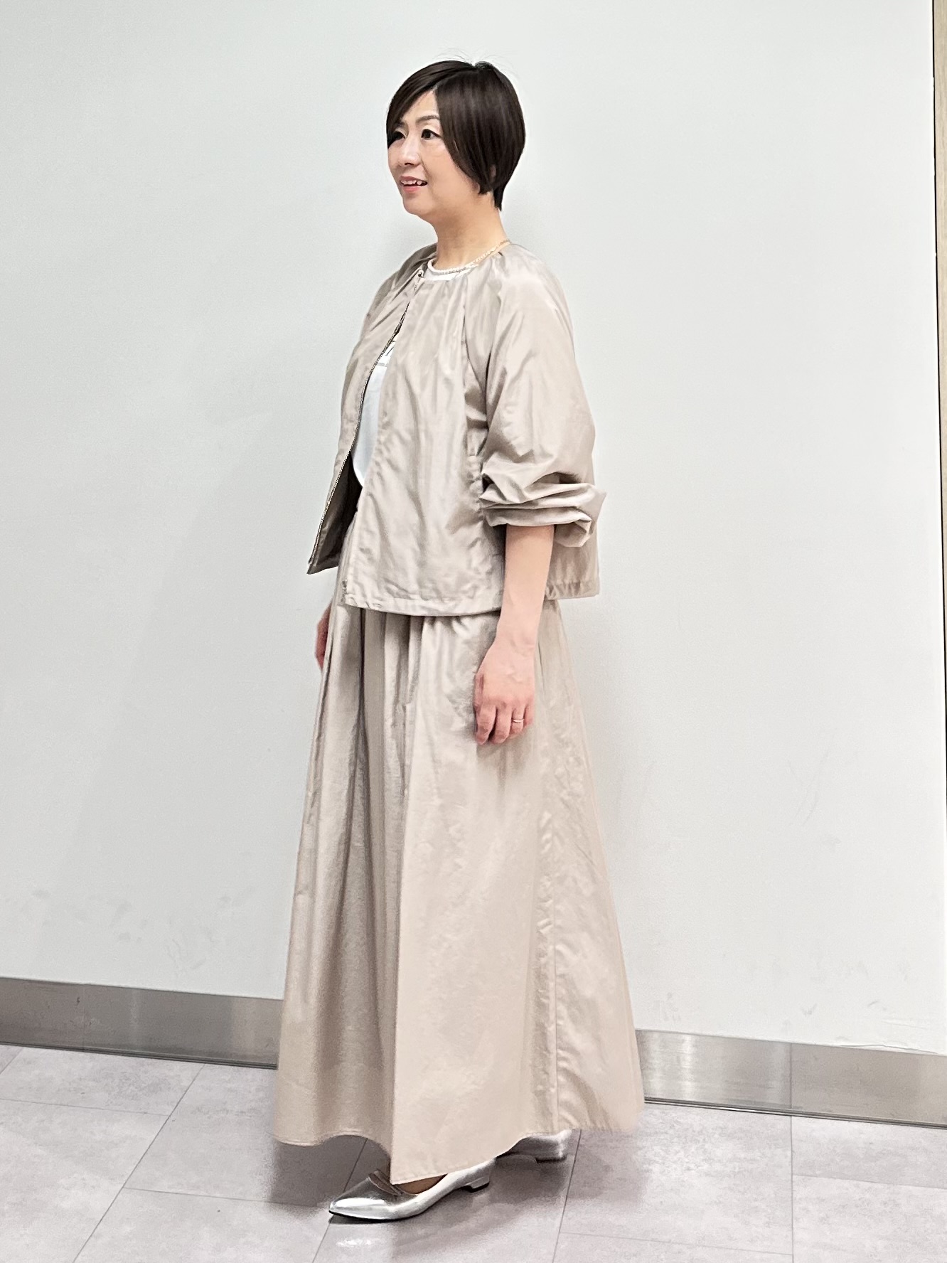 みなこさんの「UNTITLED｜【古畑星夏さん着用/ロゴ/プリント】グラフィックTシャツ」を使ったコーディネート
