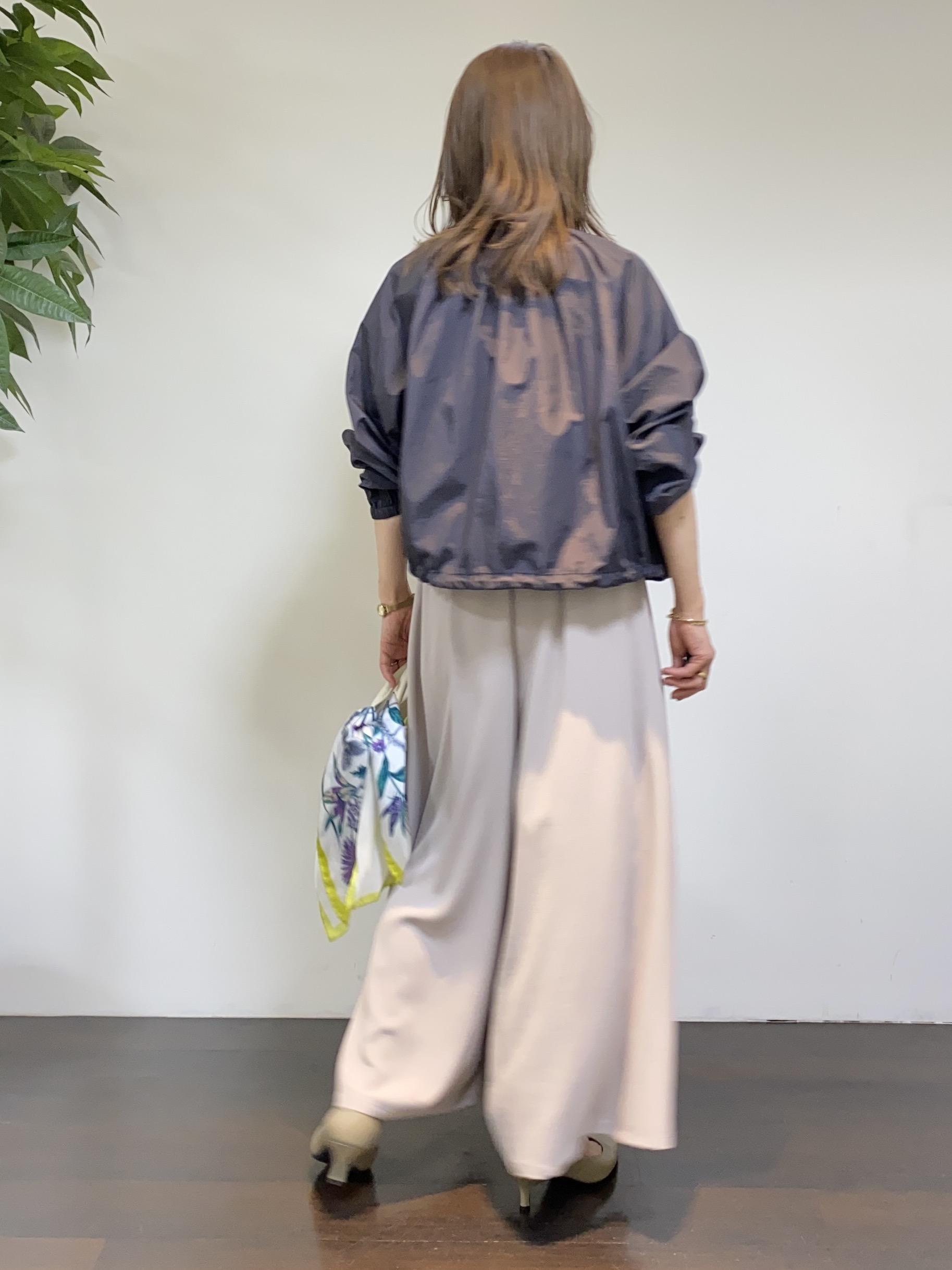 tomoさんの「UNTITLED｜【セットアップ可/はっ水】シャイニータイプライターブルゾン」を使ったコーディネート