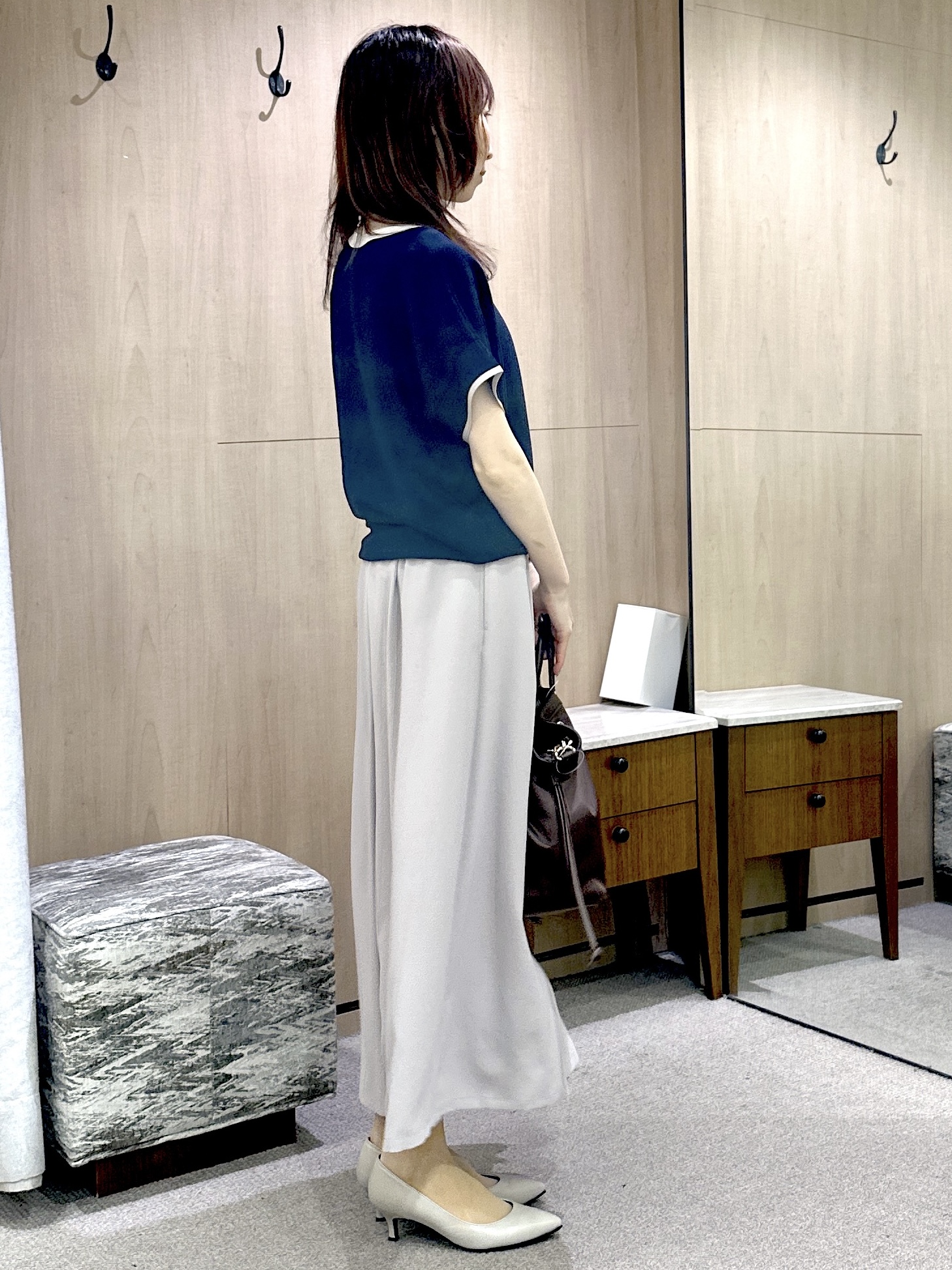 Miwaさんの「UNTITLED｜【接触冷感/UVカット/遮熱機能】フライスジャージカーディガン」を使ったコーディネート