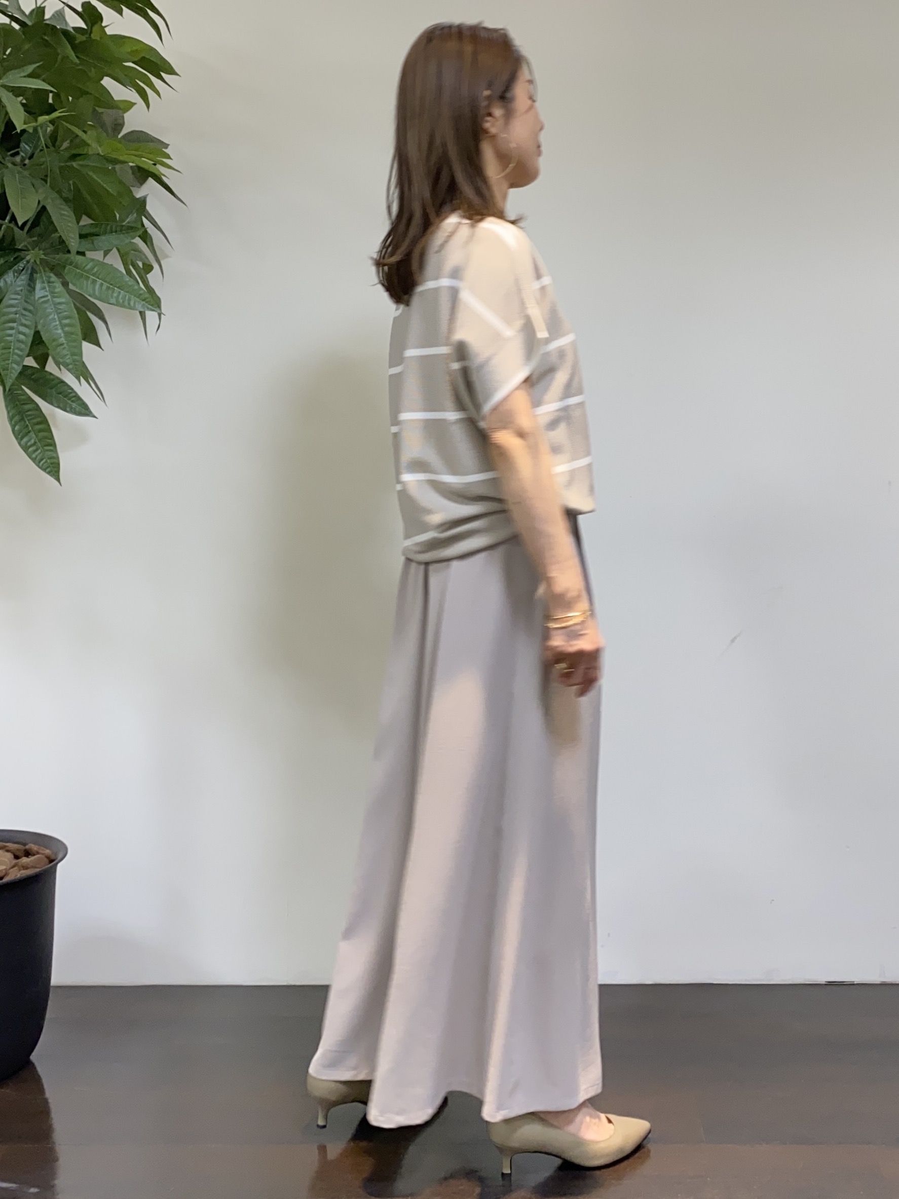 tomoさんの「UNTITLED｜【セットアップ可/はっ水】シャイニータイプライターブルゾン」を使ったコーディネート