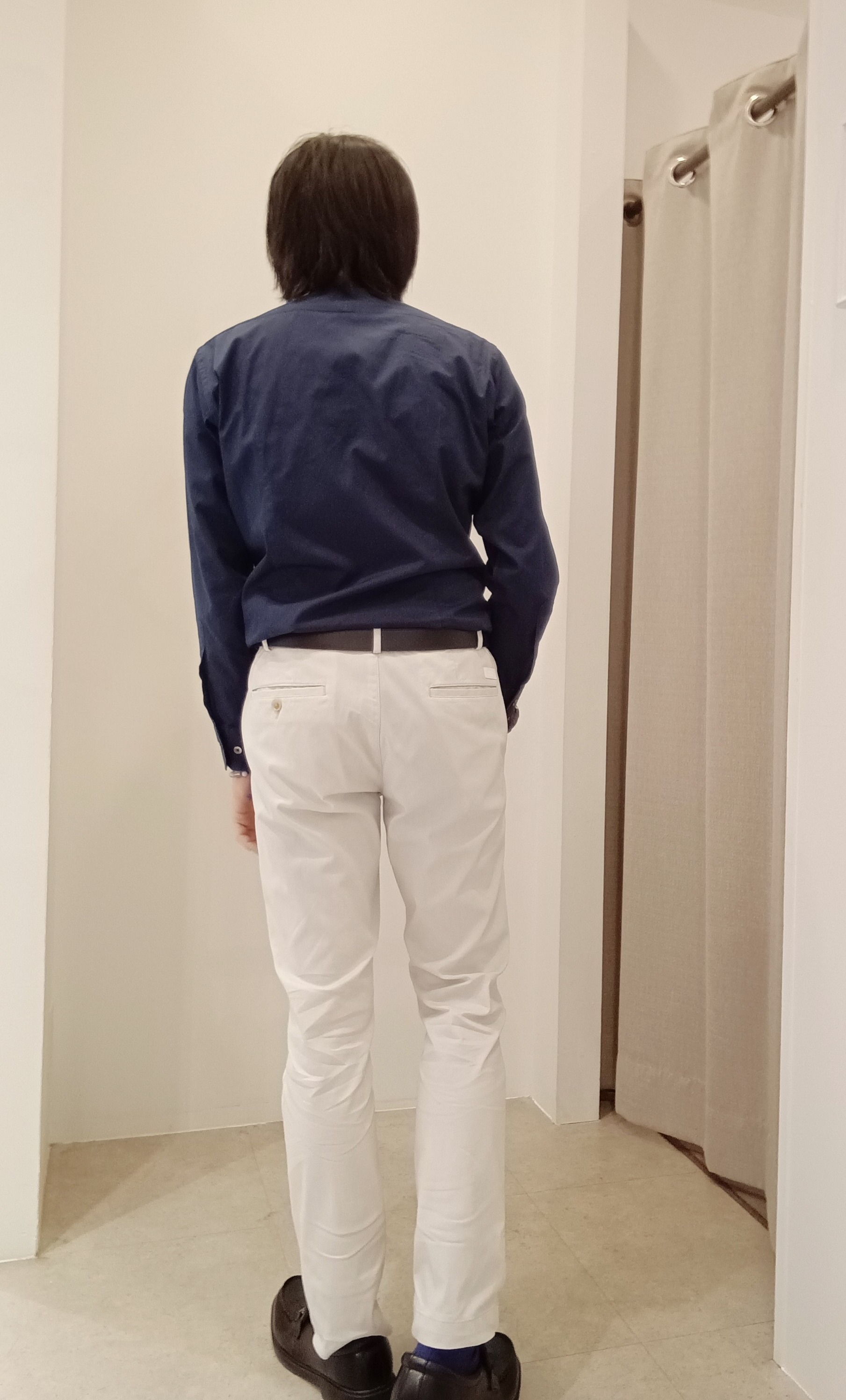 moritaさんの「TAKEO KIKUCHI｜【抗菌防臭】COOL DOTS（R）ドビープリント ジャケット」を使ったコーディネート