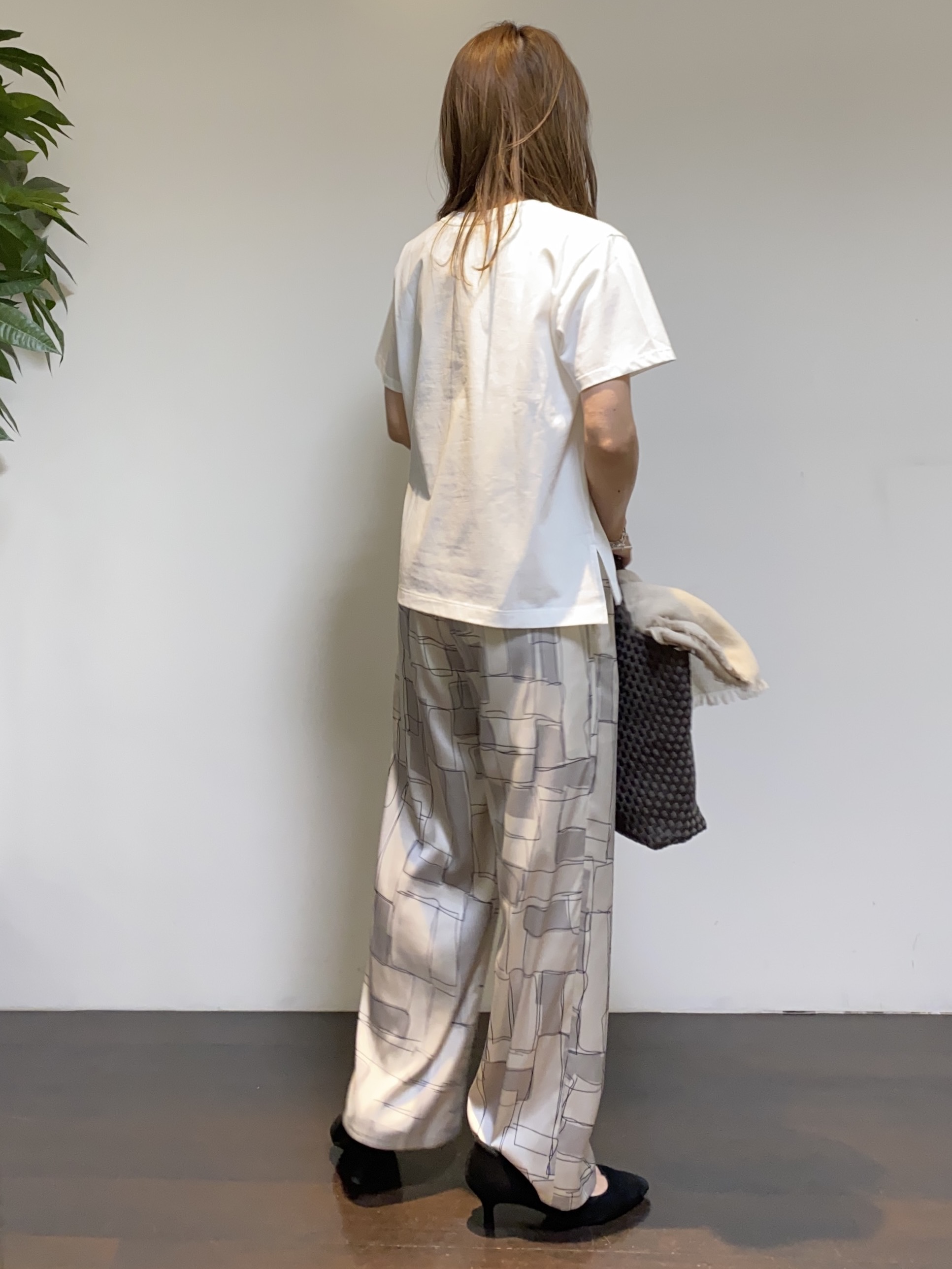 tomoさんの「UNTITLED｜【セットアップ可/はっ水】シャイニータイプライターブルゾン」を使ったコーディネート