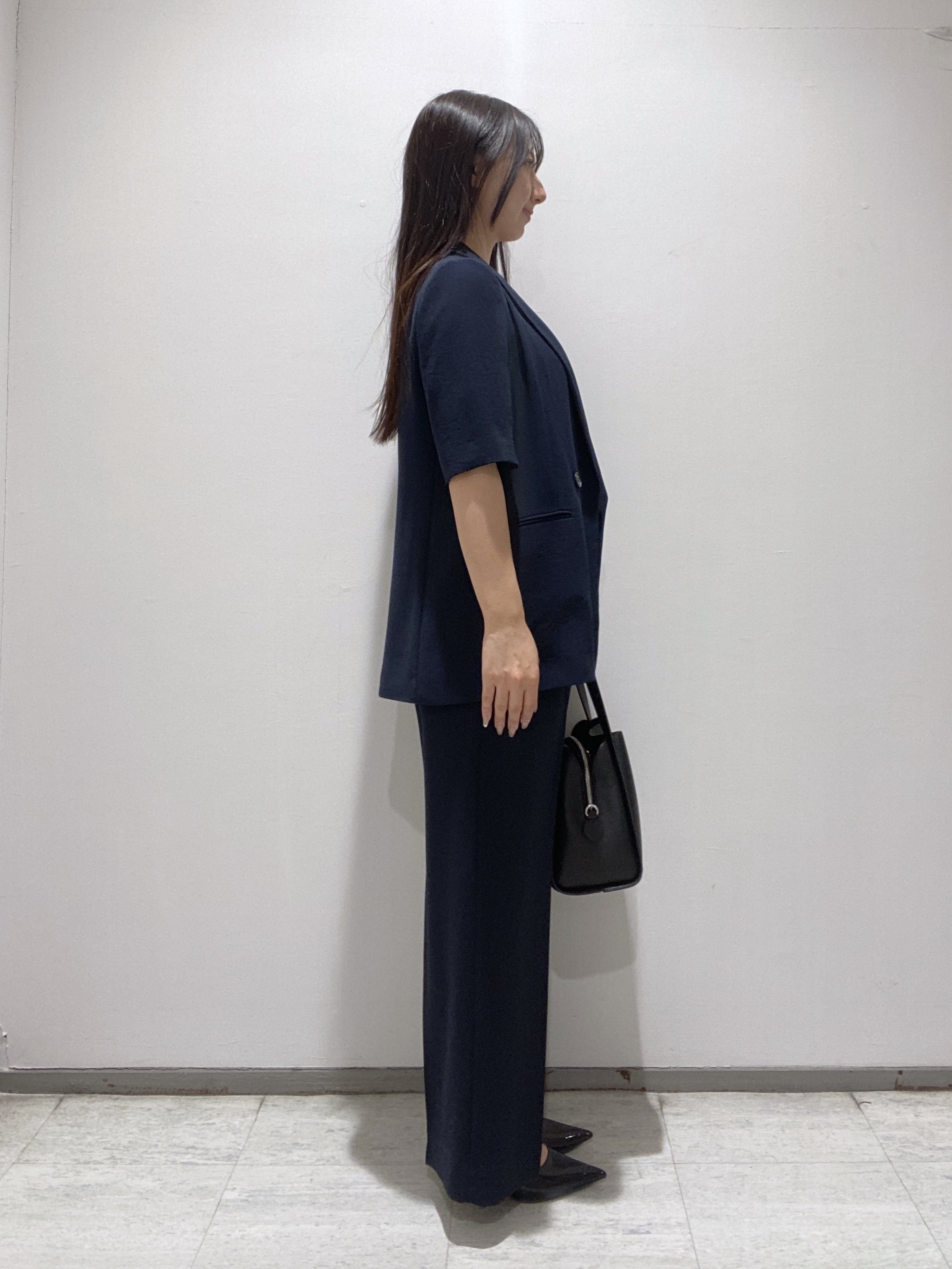meiさんの「INDIVI｜【着る日傘】ハーフスリーブダブルジャケット」を使ったコーディネート