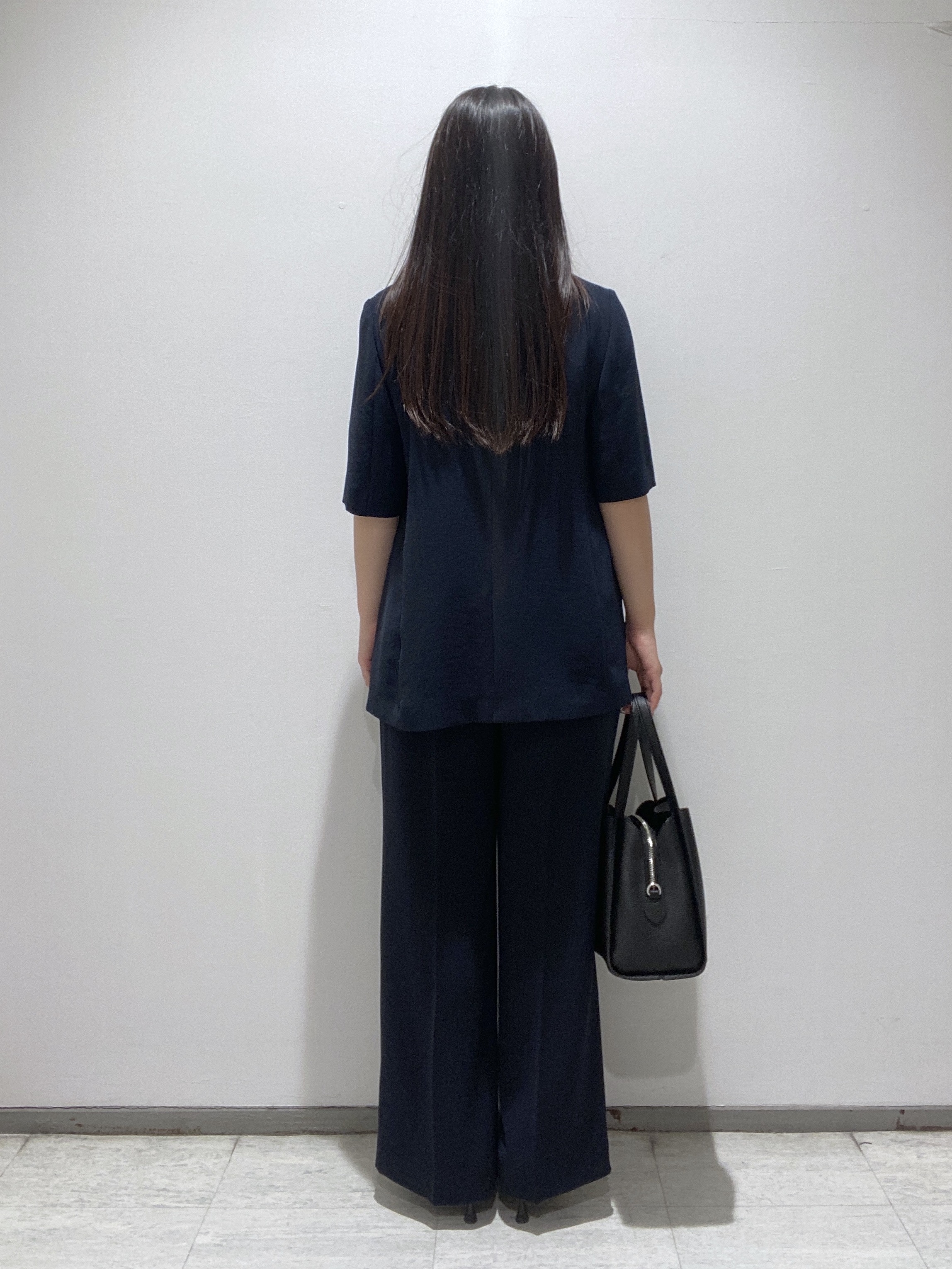 meiさんの「INDIVI｜【着る日傘】ハーフスリーブダブルジャケット」を使ったコーディネート
