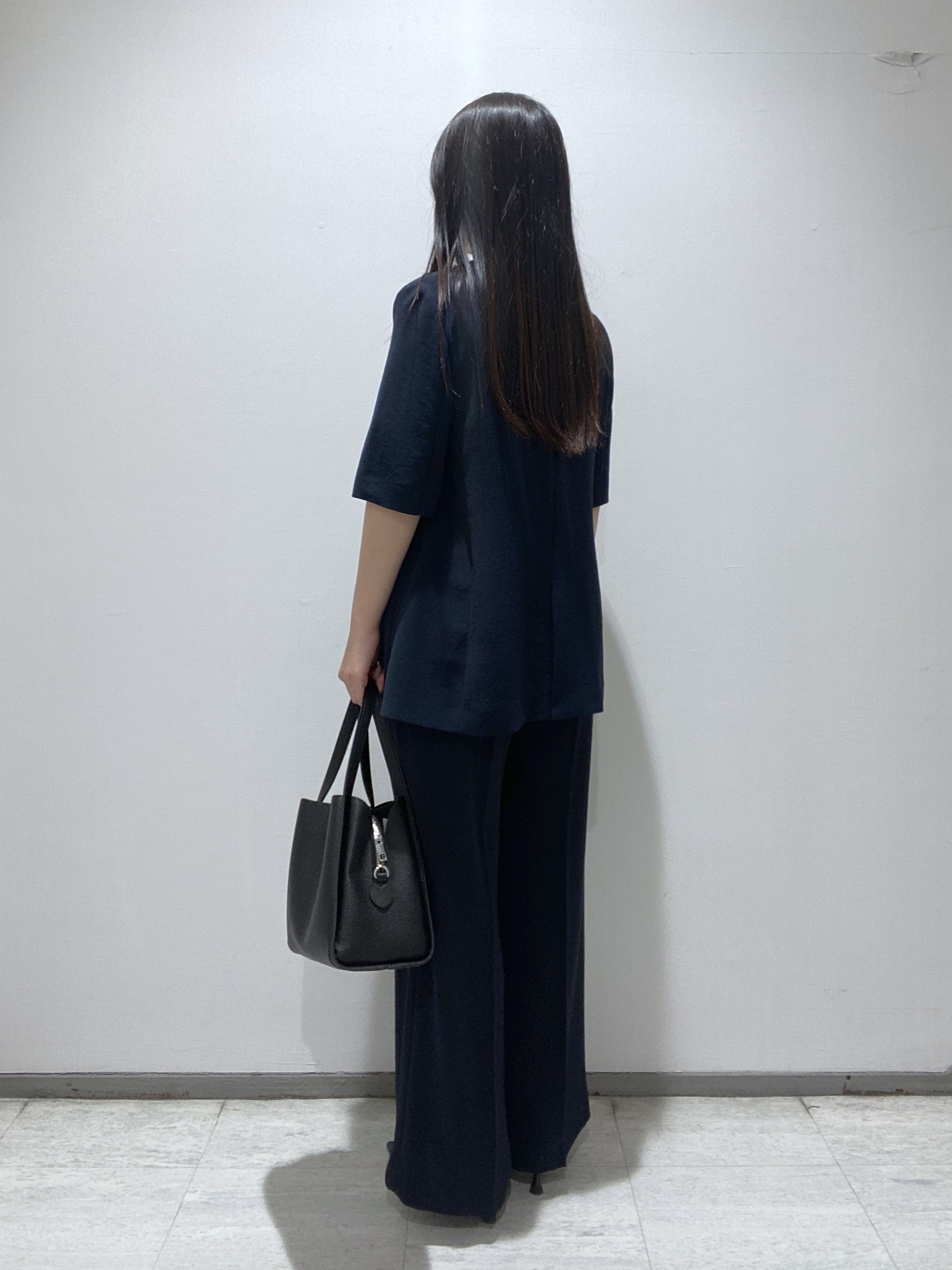 meiさんの「INDIVI｜【着る日傘】ハーフスリーブダブルジャケット」を使ったコーディネート