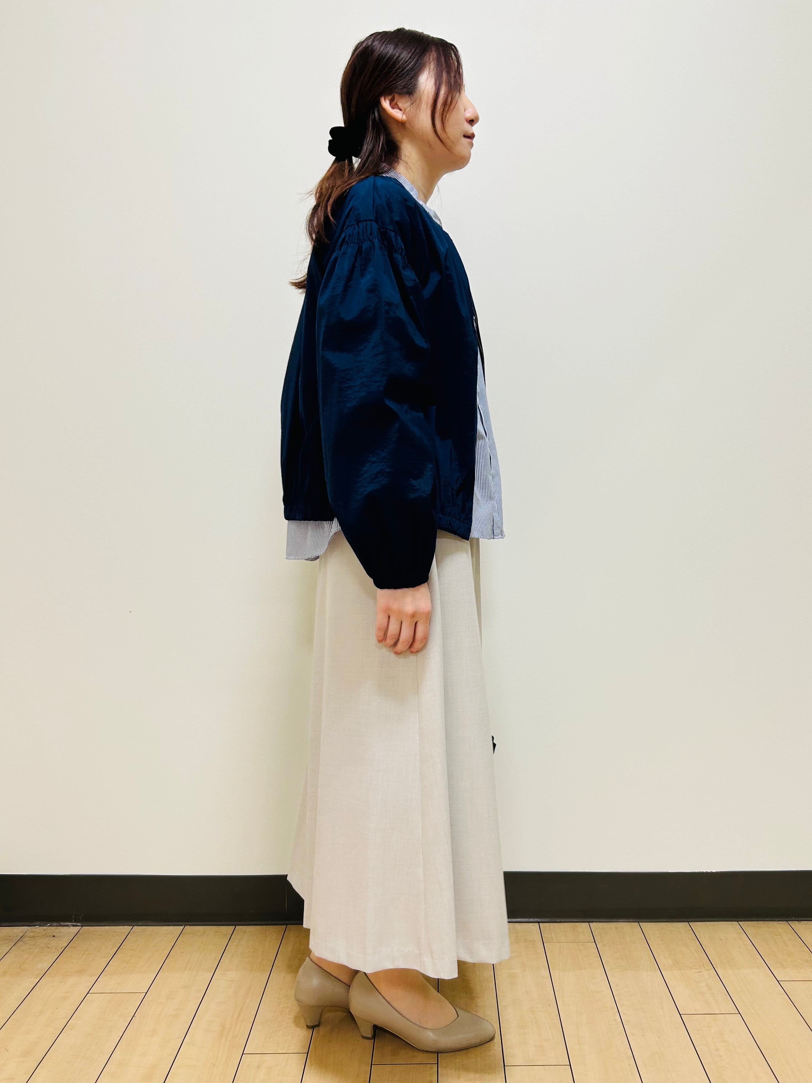 miiiさんの「Reflect｜フロントファスナーシアーブルゾン」を使ったコーディネート
