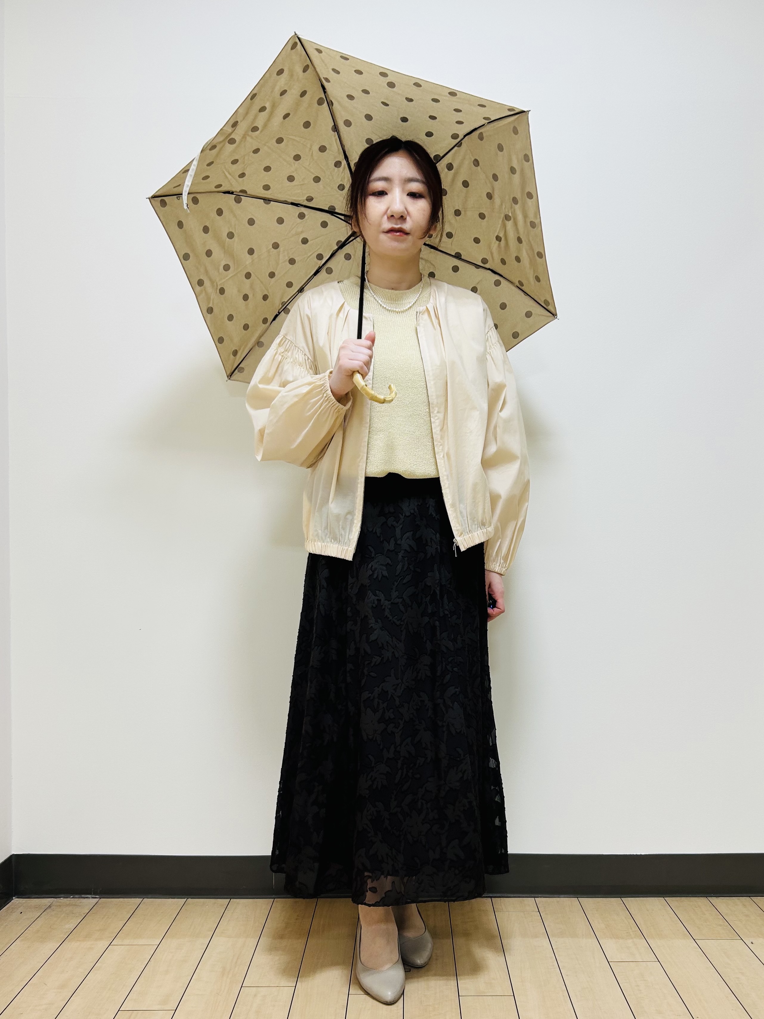 miiiさんの「Reflect｜フロントファスナーシアーブルゾン」を使ったコーディネート