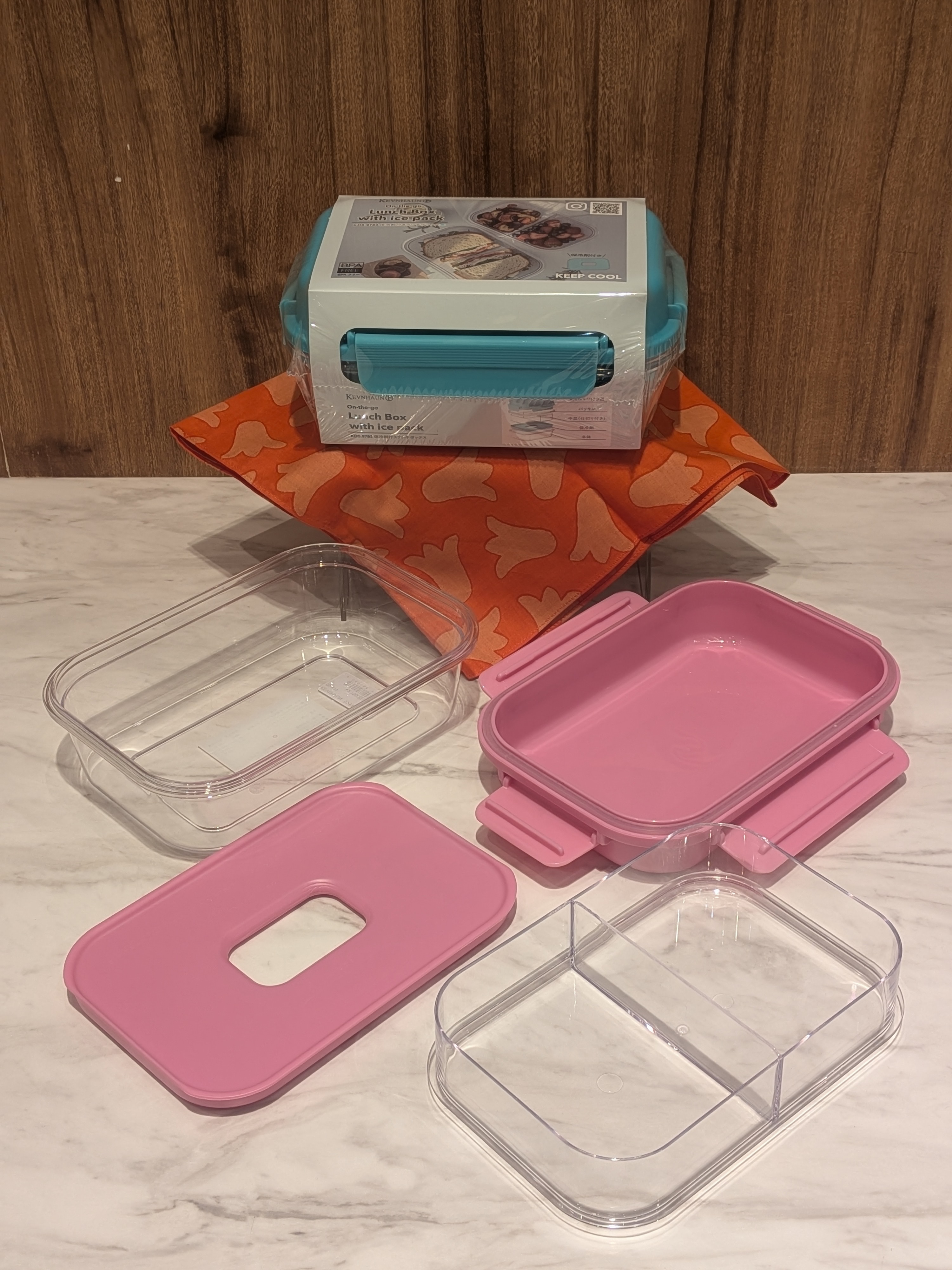 うしさんの「212 KITCHEN STORE｜保冷剤付きランチボックス PK ＜KEVNHAUN ケブンハウン＞」を使ったコーディネート