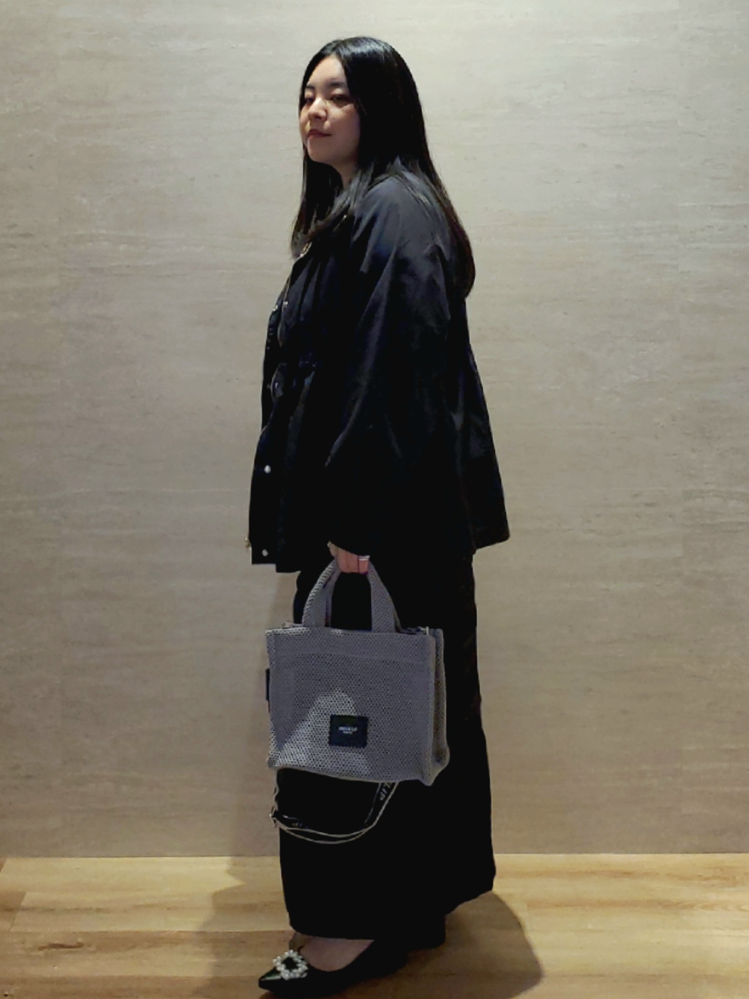 ちぃさんの「OPAQUE.CLIP｜撥水スタンドZIPブルゾン【洗濯機OK／UVケア／花粉対応】」を使ったコーディネート