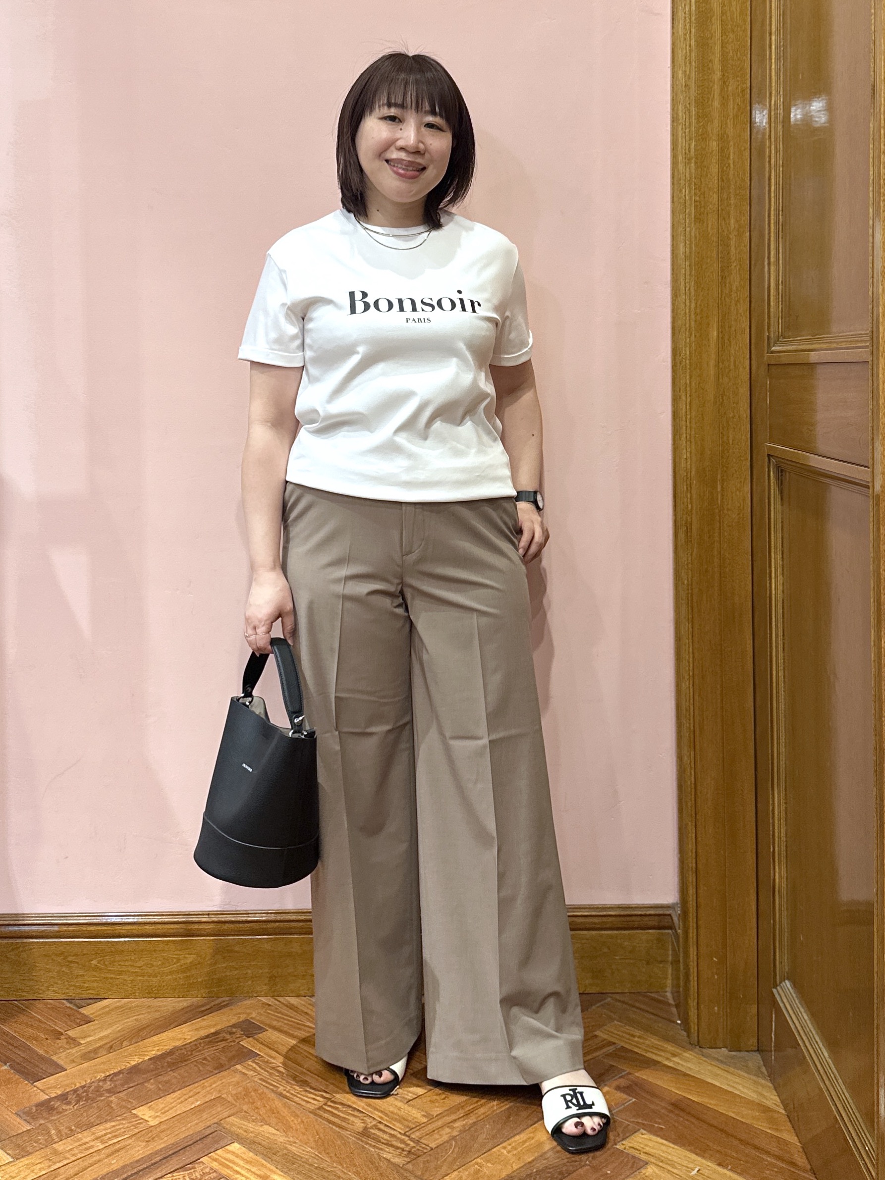 komatsuさんの「DRESSTERIOR｜【接触冷感/セットアップ可】 2WAYストレッチスリークオータージャケット」を使ったコーディネート